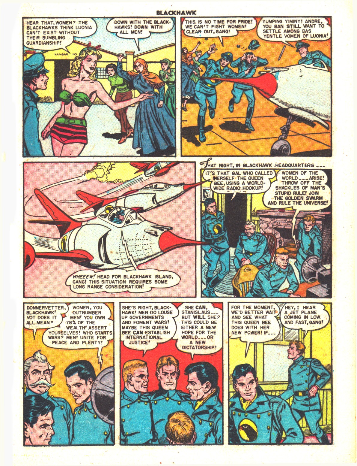 Read online Blackhawk (1957) comic -  Issue #38 - 21