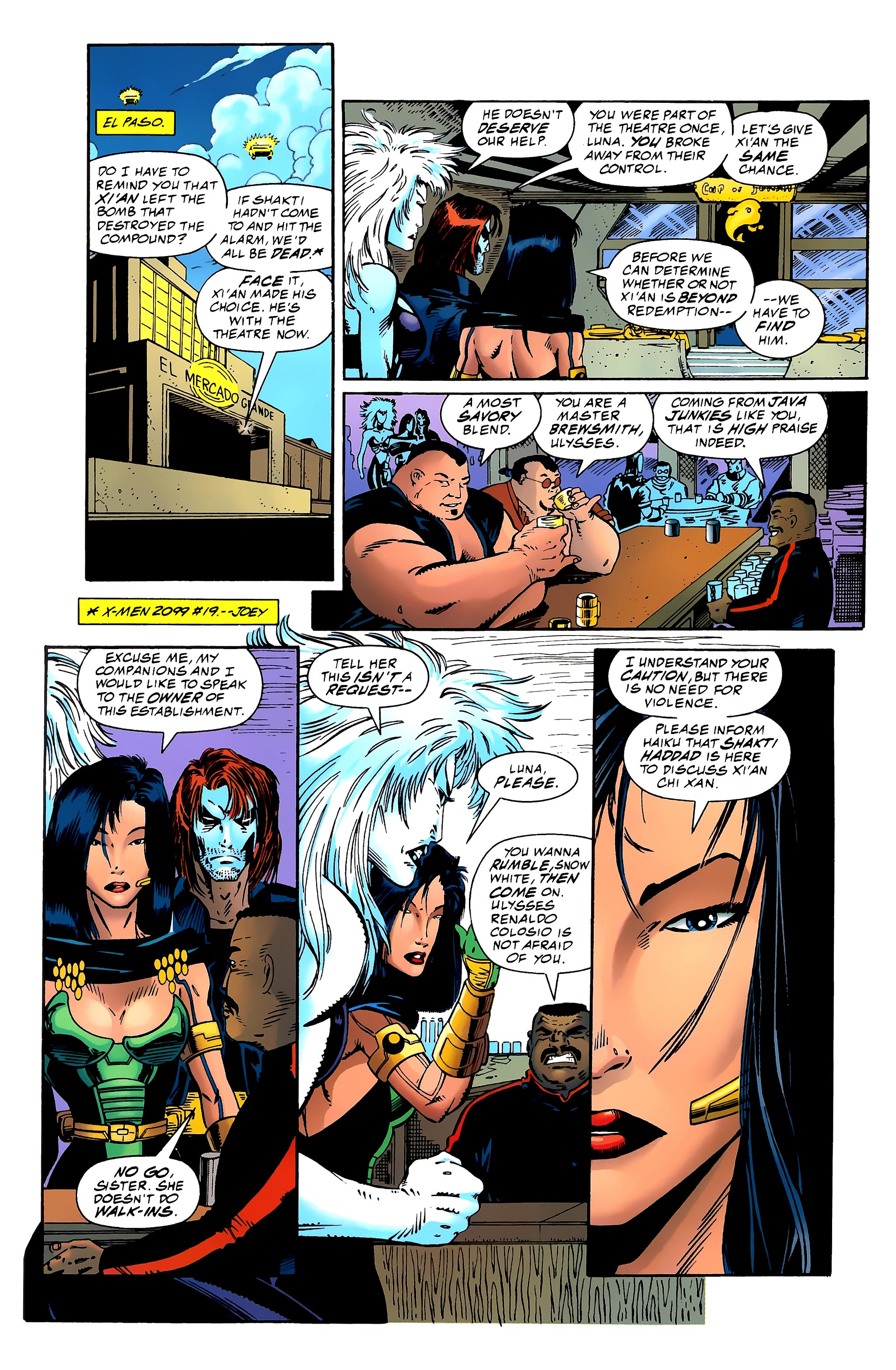 Read online X-Men 2099 comic -  Issue #22 - 14