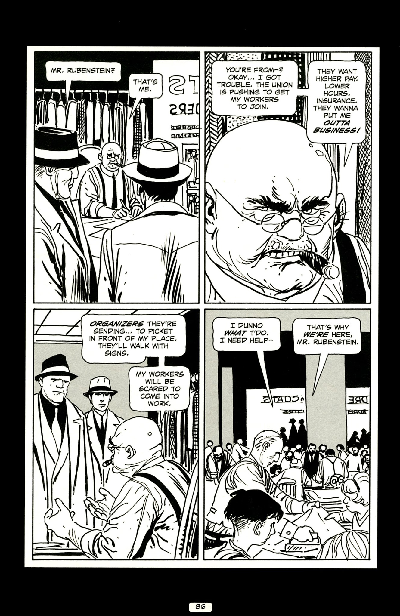 Read online Jew Gangster comic -  Issue # TPB - 91