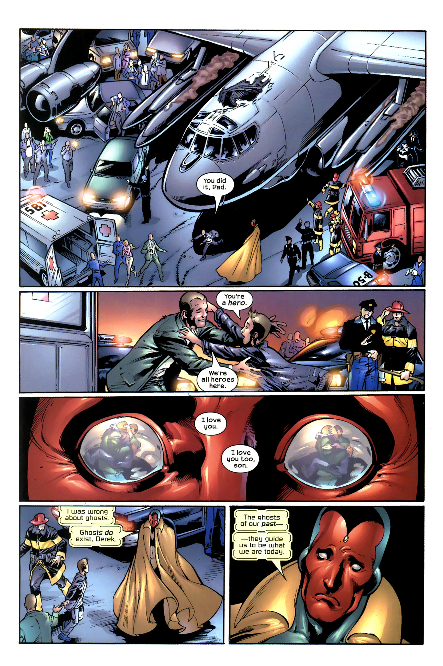 Read online Avengers Icons: The Vision comic -  Issue #4 - 24