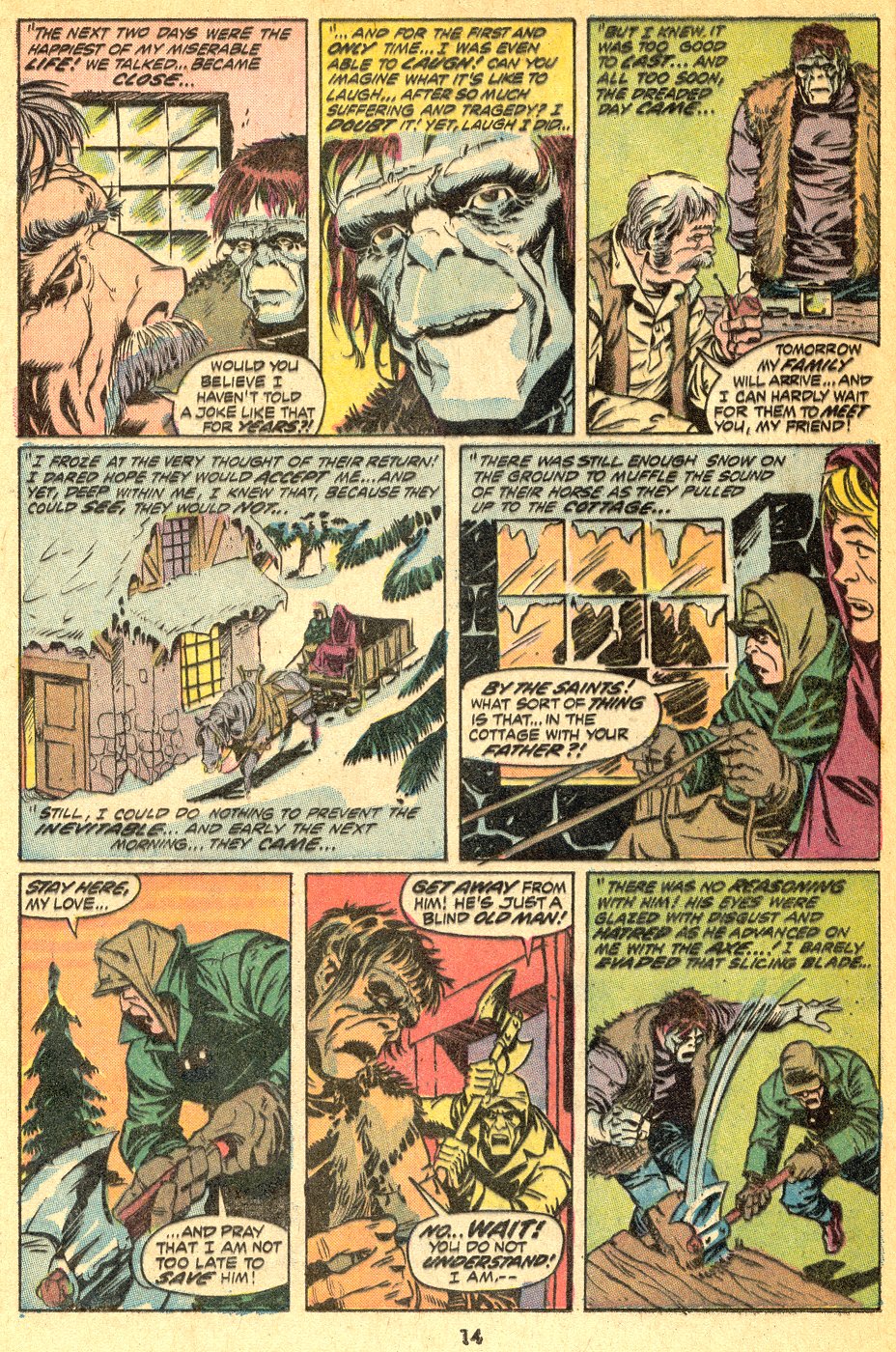 Read online Frankenstein (1973) comic -  Issue #2 - 11