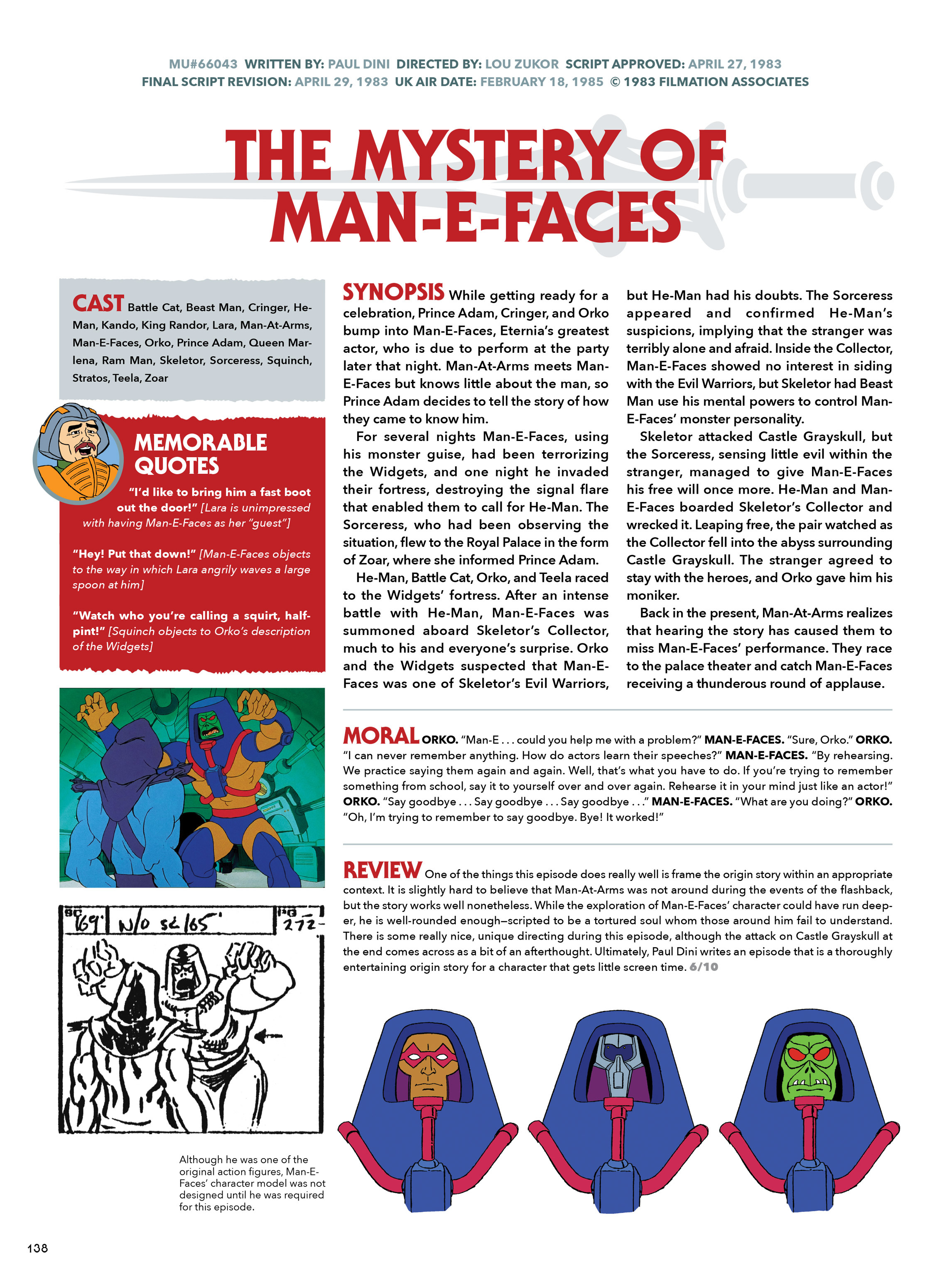 Read online He-Man and She-Ra: A Complete Guide to the Classic Animated Adventures comic -  Issue # TPB (Part 1) - 138