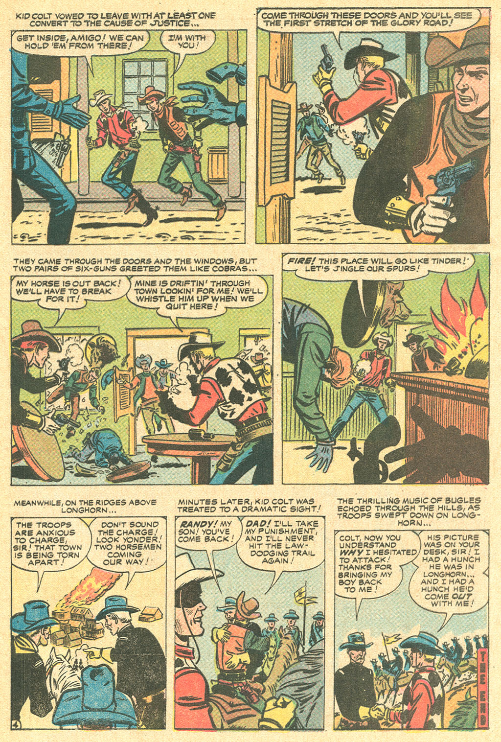 Read online Kid Colt Outlaw comic -  Issue #157 - 33
