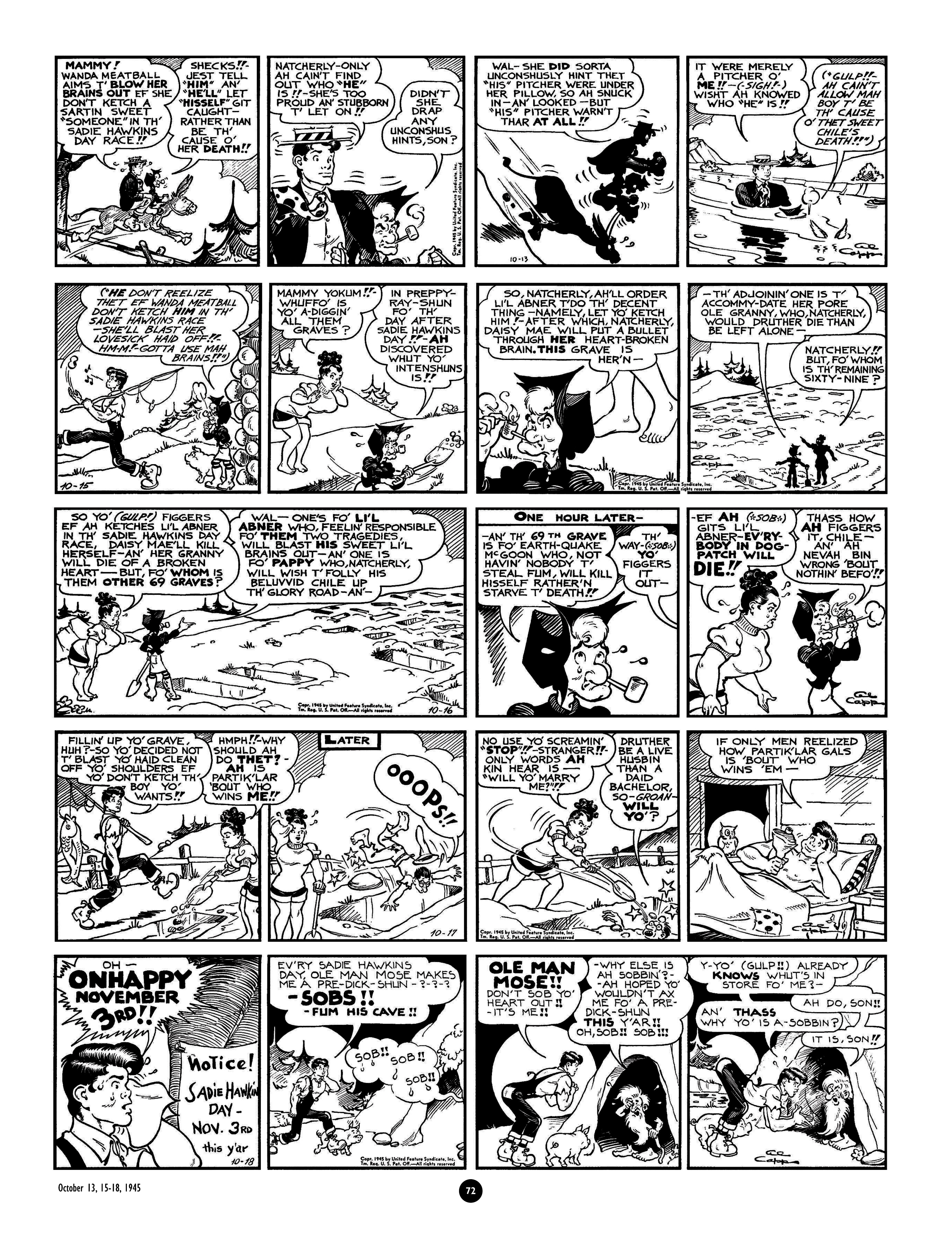 Read online Al Capp's Li'l Abner Complete Daily & Color Sunday Comics comic -  Issue # TPB 6 (Part 1) - 72