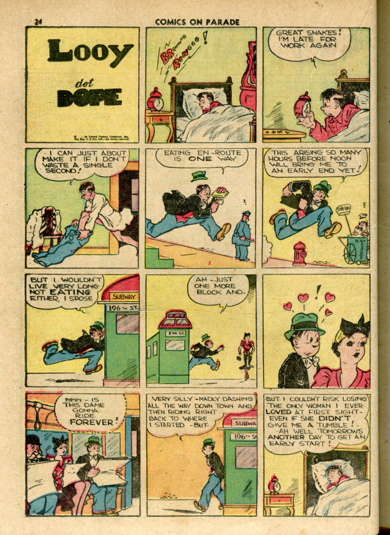 Read online Comics on Parade comic -  Issue #26 - 26