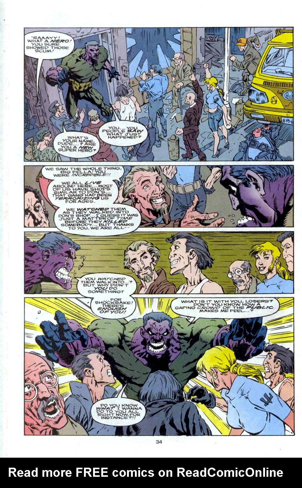 Read online Punisher 2099 comic -  Issue #25 - 26