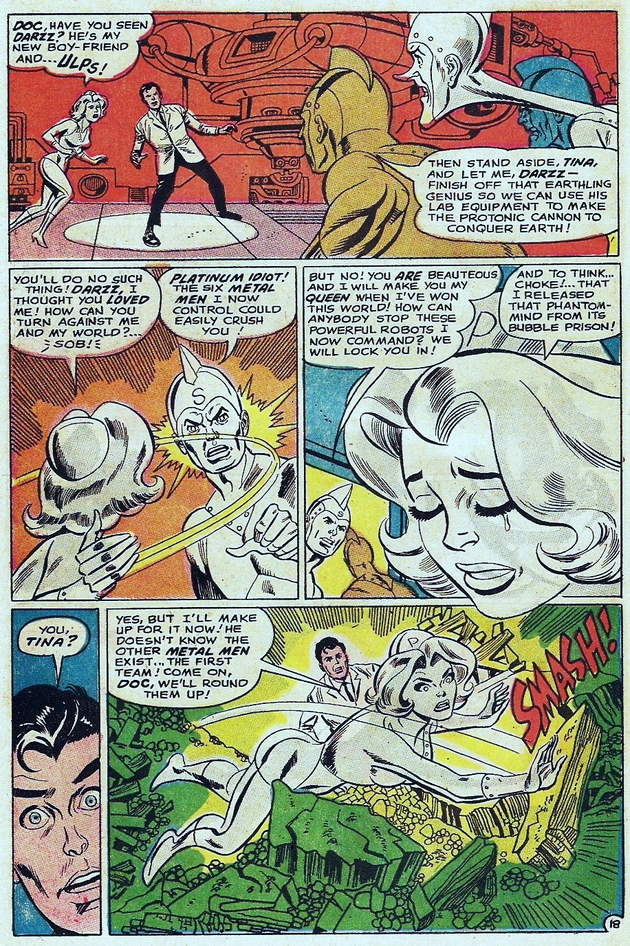 Read online Metal Men (1963) comic -  Issue #31 - 26