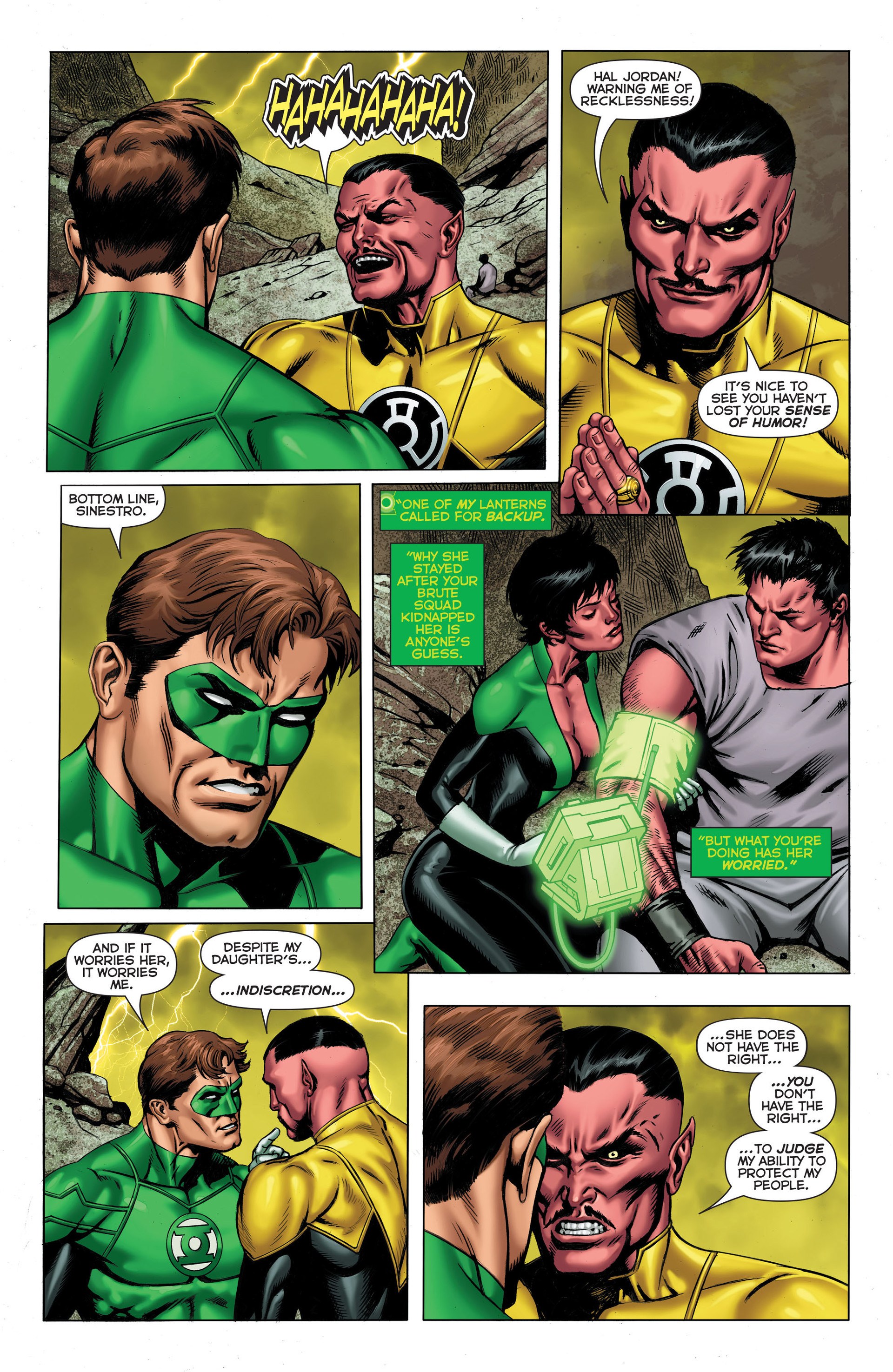 Read online Sinestro comic -  Issue #5 - 11