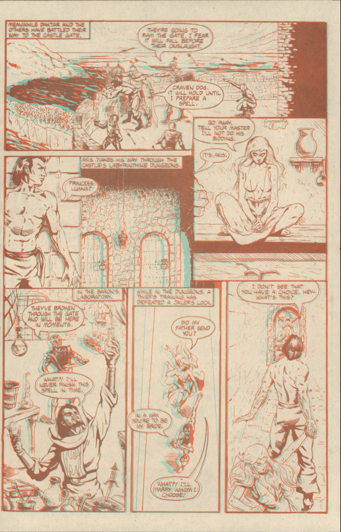 Read online Blackthorne 3-D Series comic -  Issue #3 - 30