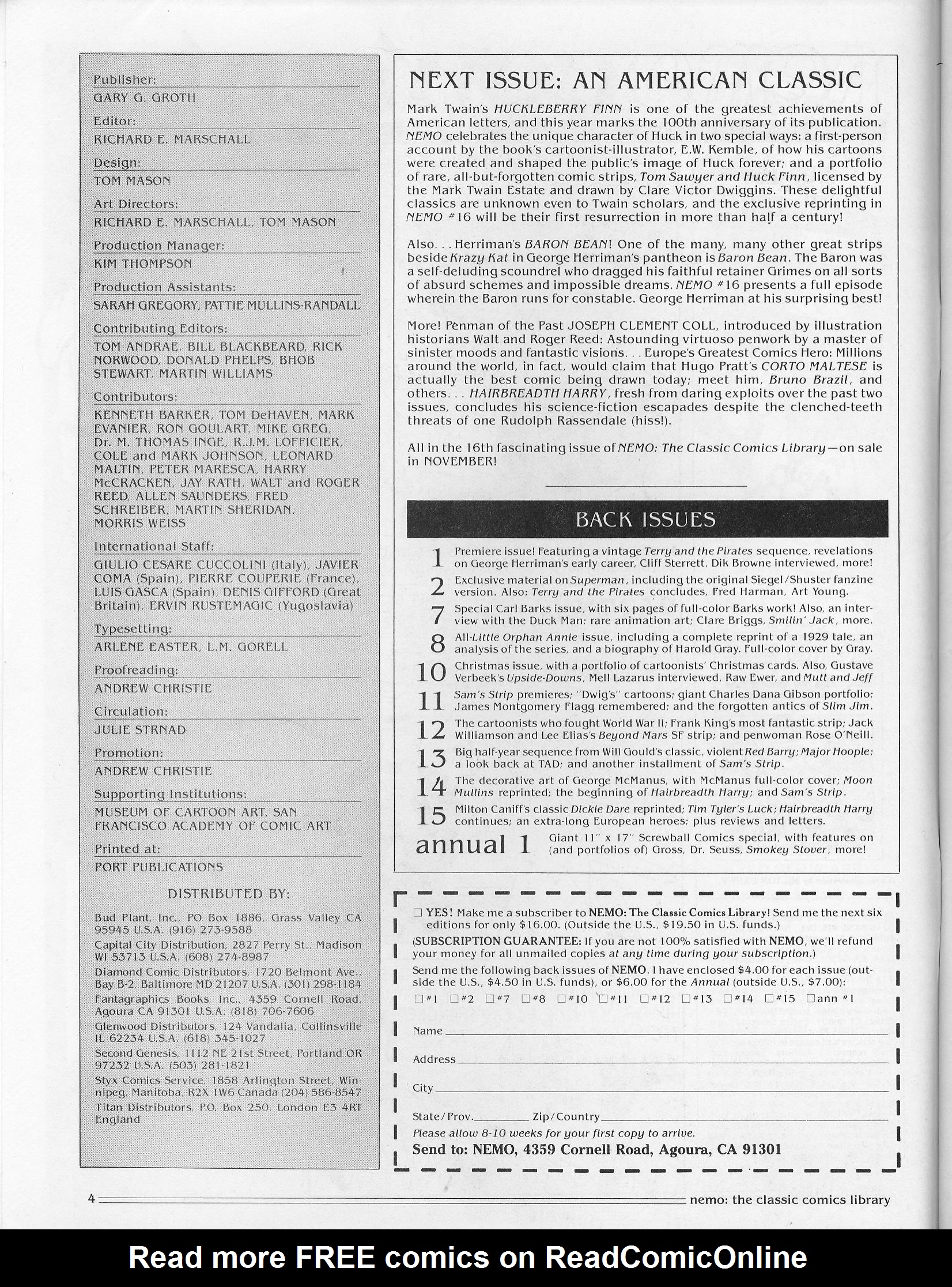 Read online Nemo: The Classic Comics Library comic -  Issue #15 - 4