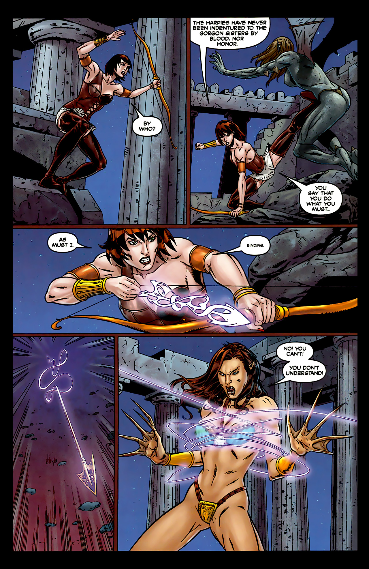 Read online War Goddess comic -  Issue #6 - 12