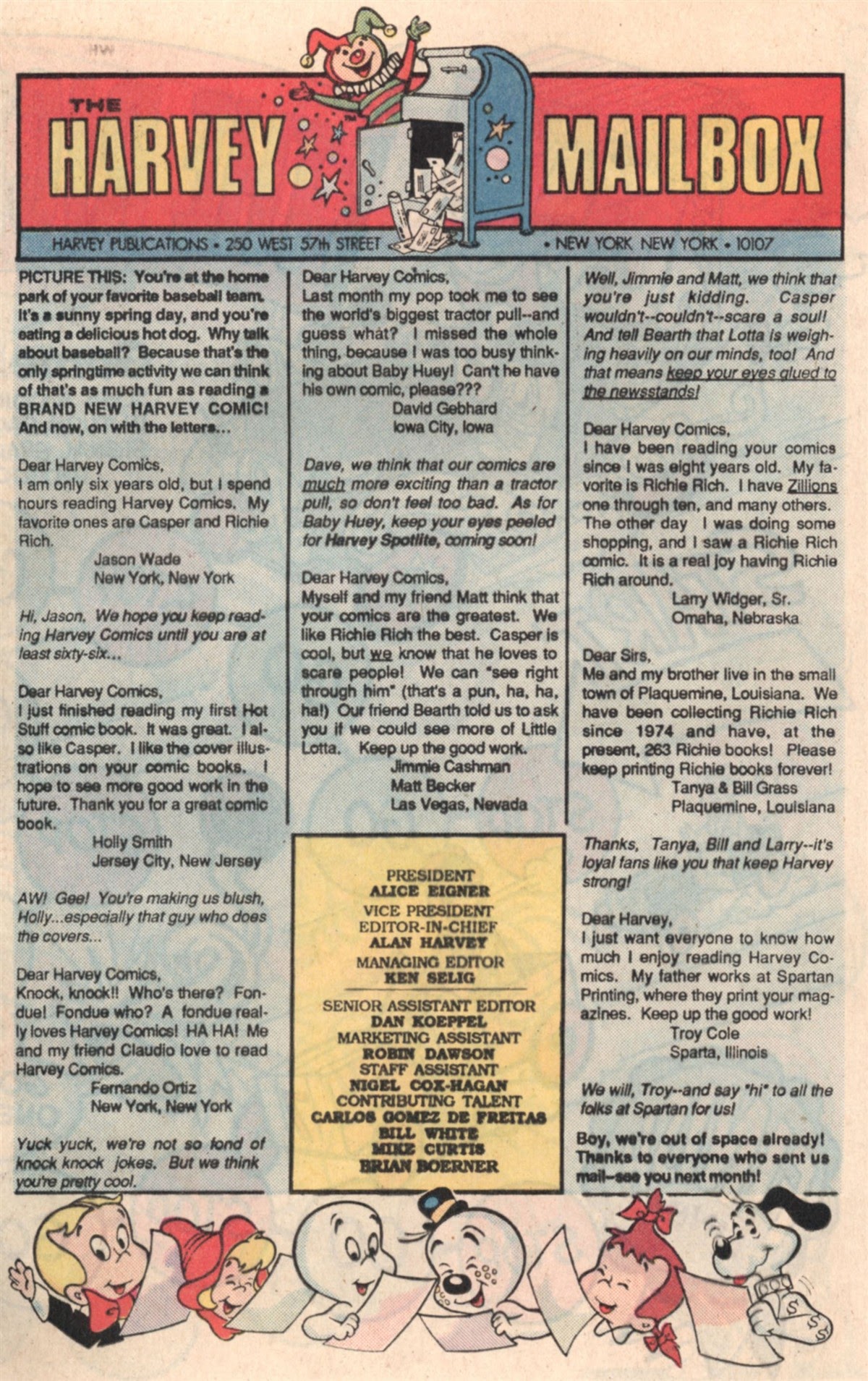 Read online Harvey Hits Comics comic -  Issue #5 - 17