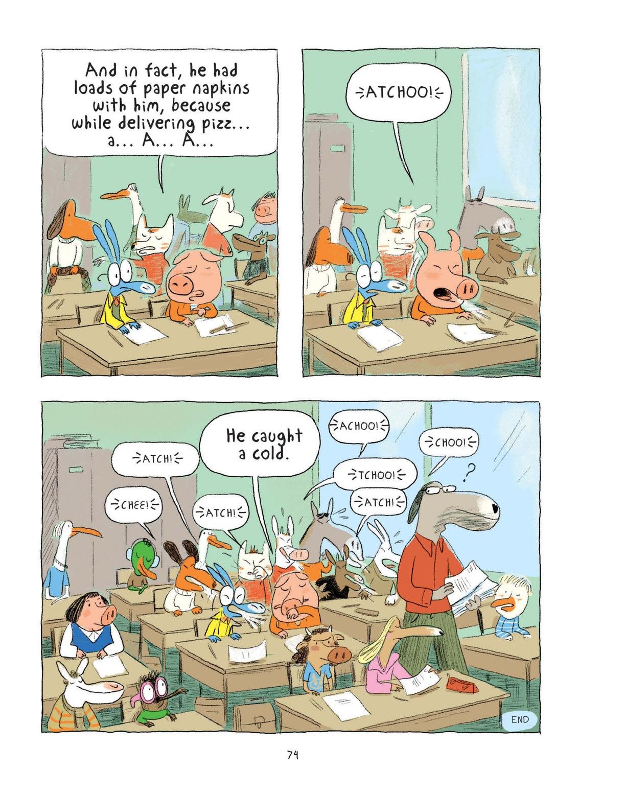 Read online Ariol comic -  Issue # TPB 1 - 76