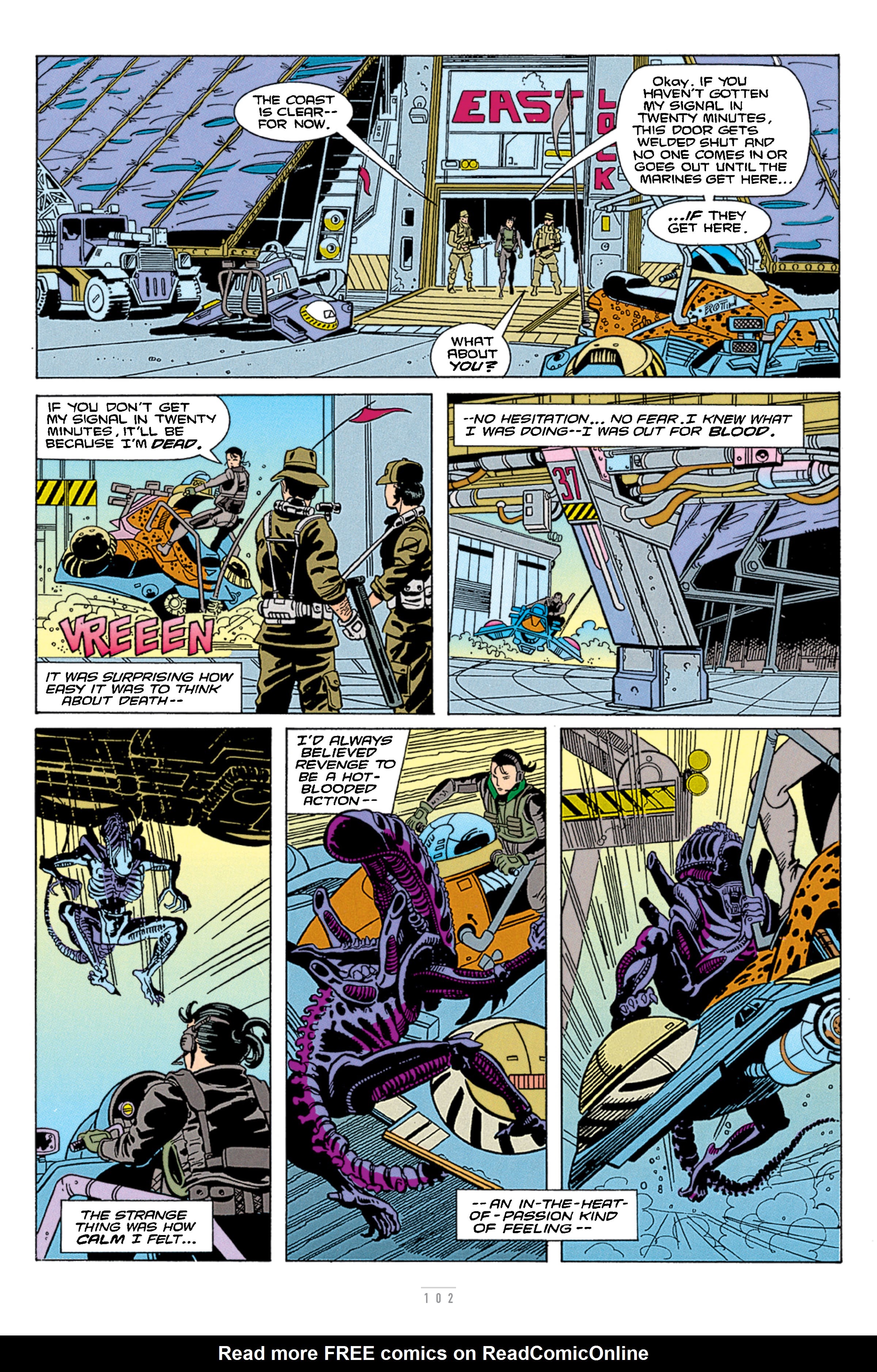 Read online Aliens vs. Predator 30th Anniversary Edition - The Original Comics Series comic -  Issue # TPB (Part 2) - 1