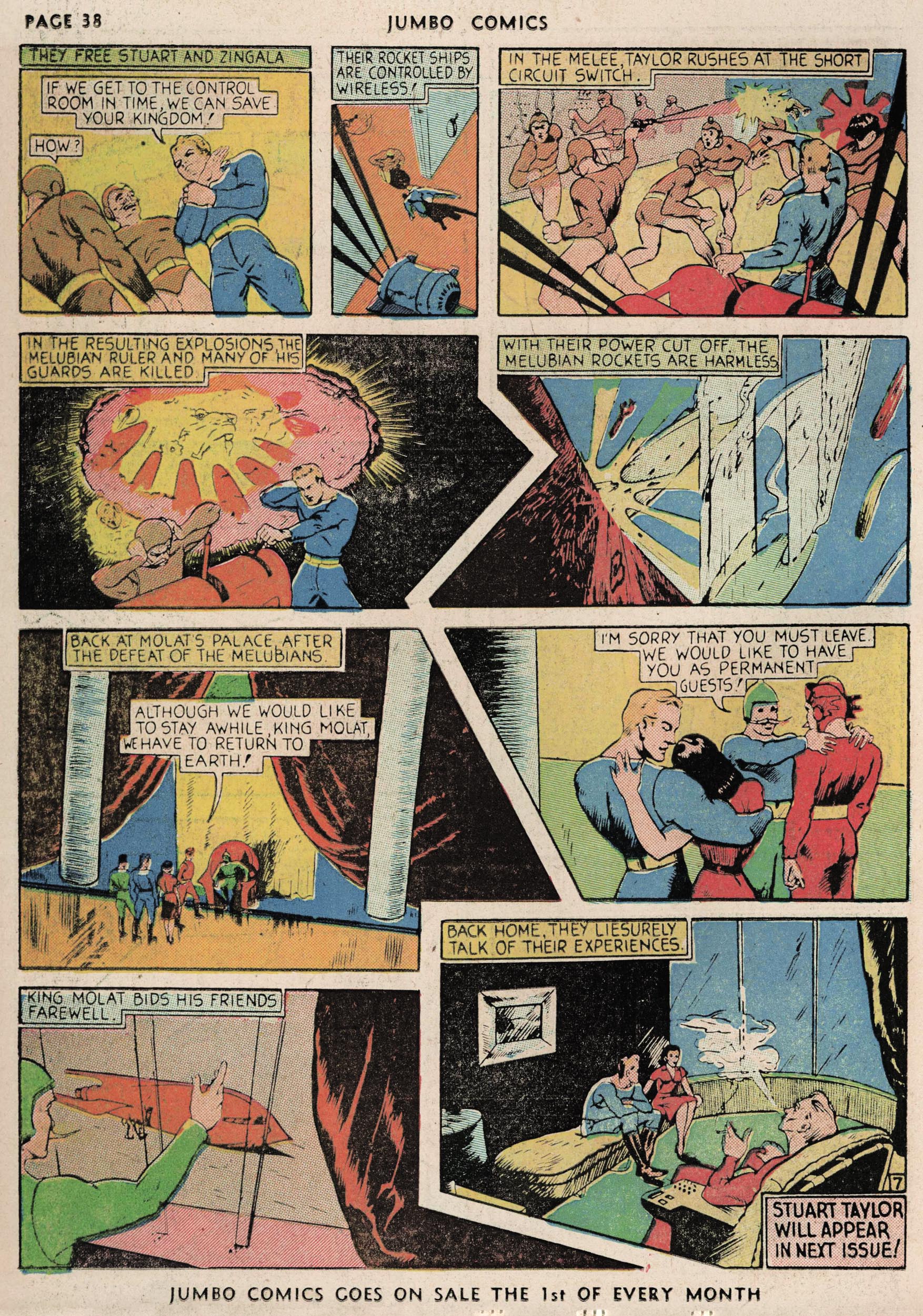 Read online Jumbo Comics comic -  Issue #16 - 40