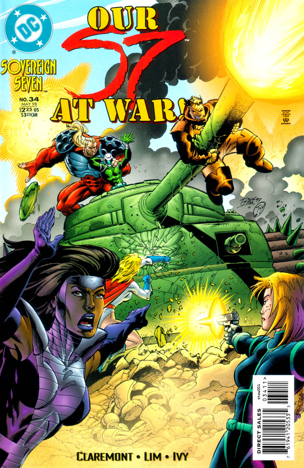 Read online Sovereign Seven comic -  Issue #34 - 1