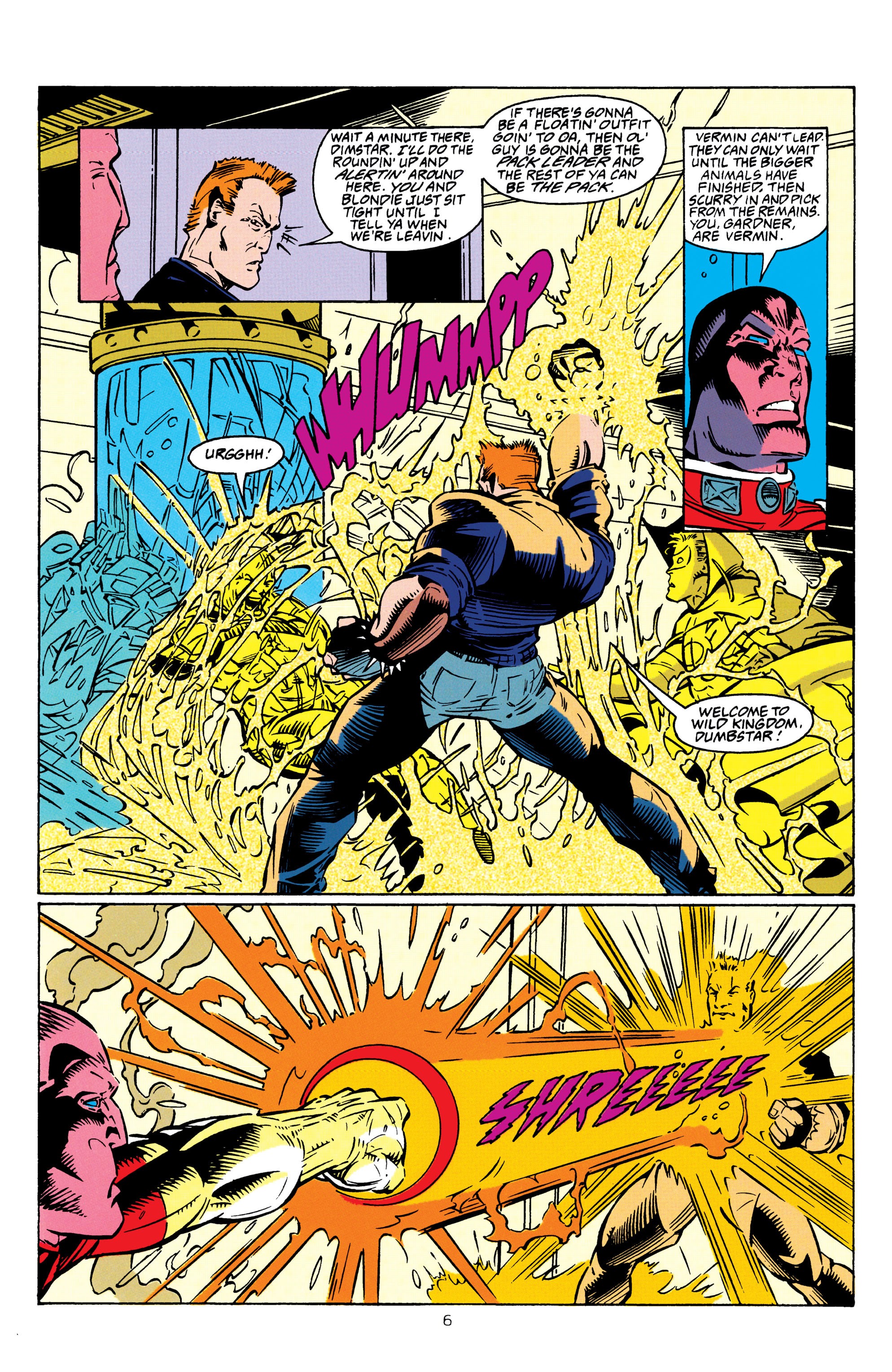 Read online Guy Gardner: Warrior comic -  Issue #20 - 6