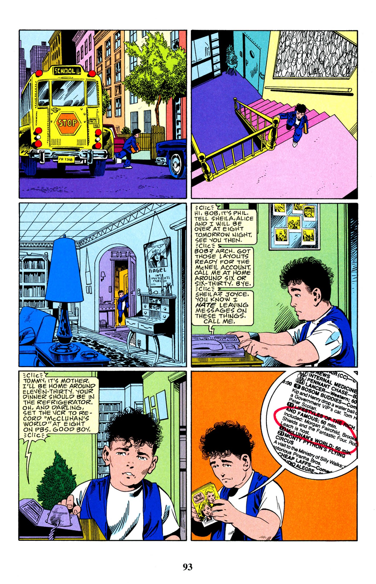Read online Fantastic Four Visionaries: John Byrne comic -  Issue # TPB 7 - 94