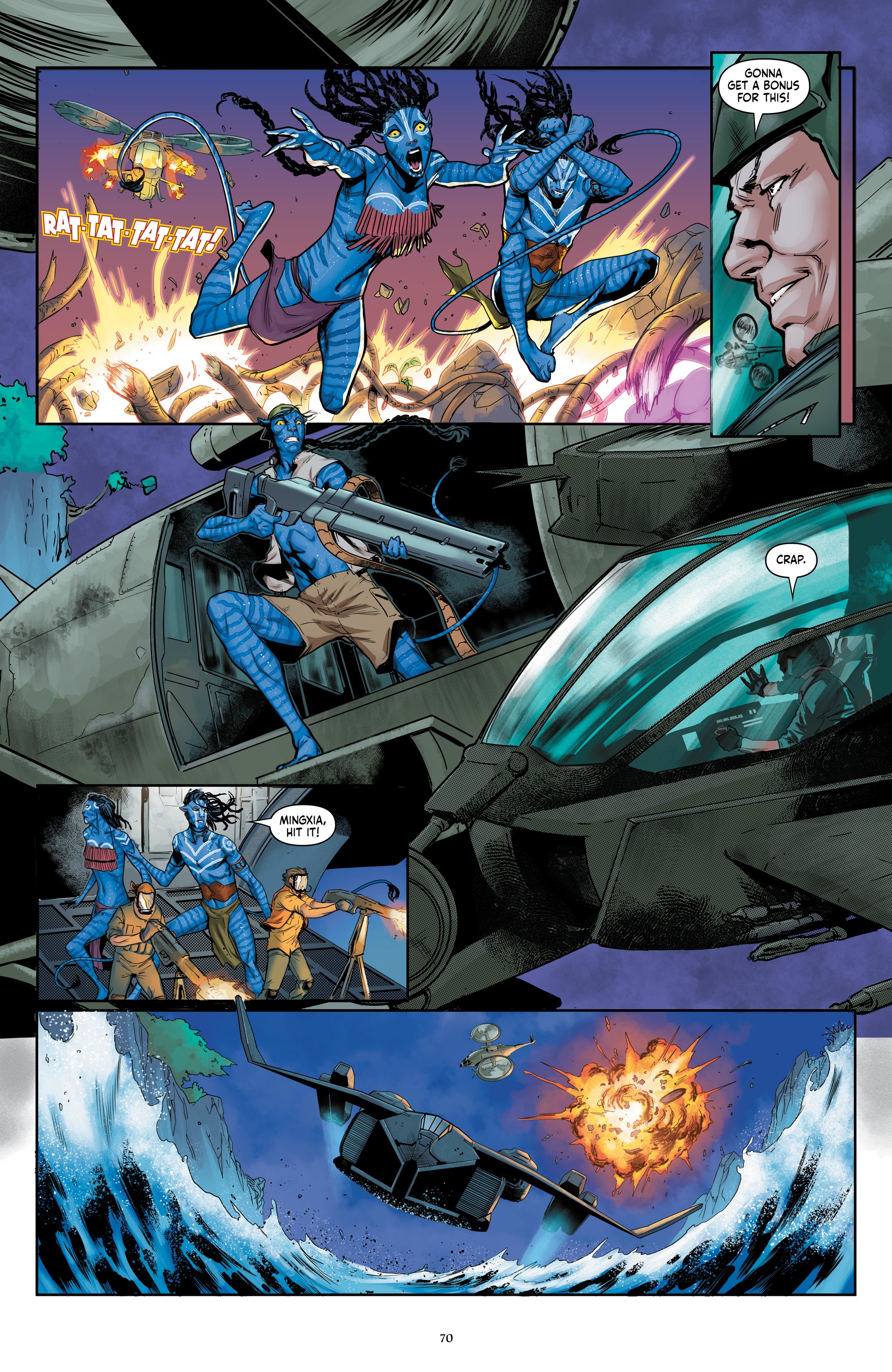 Read online Avatar: The High Ground comic -  Issue # TPB 3 - 72