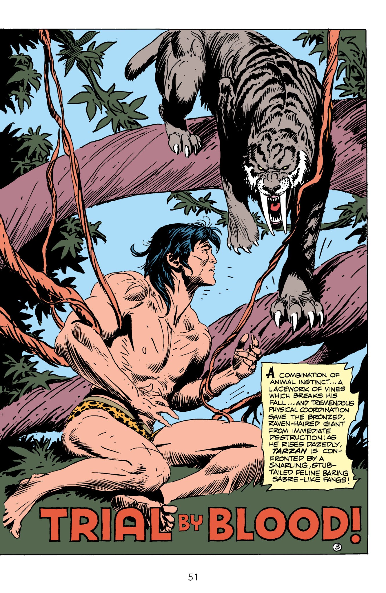 Read online Edgar Rice Burroughs' Tarzan The Joe Kubert Years comic -  Issue # TPB 3 (Part 1) - 52