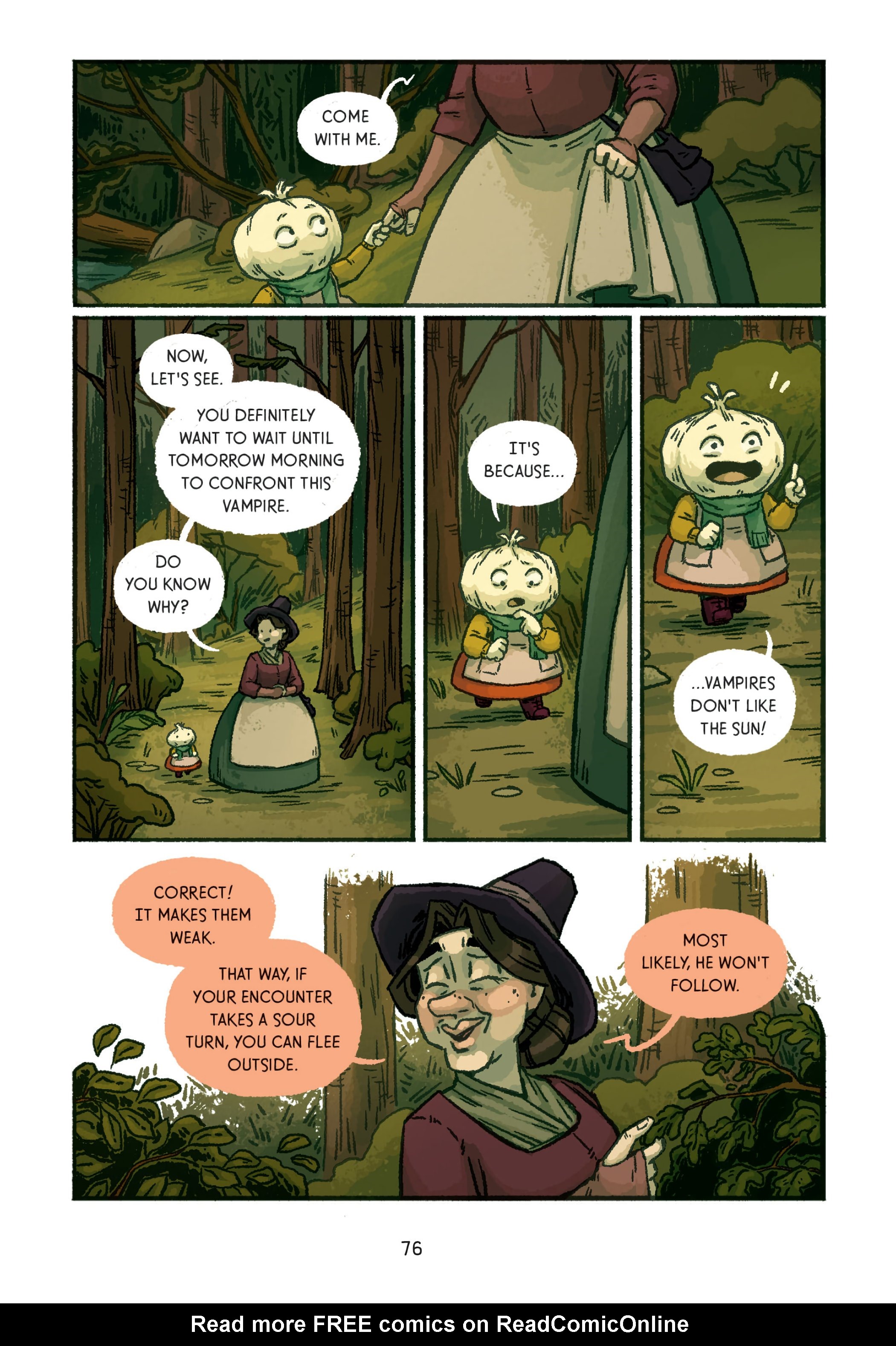 Read online Garlic and the Vampire comic -  Issue # TPB (Part 1) - 82