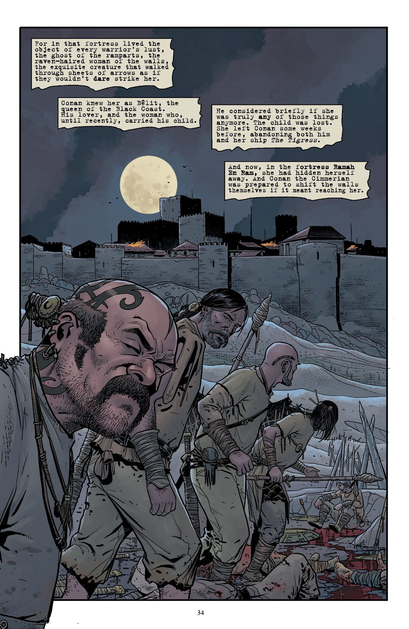 Read online Conan Omnibus comic -  Issue # TPB 6 (Part 1) - 34