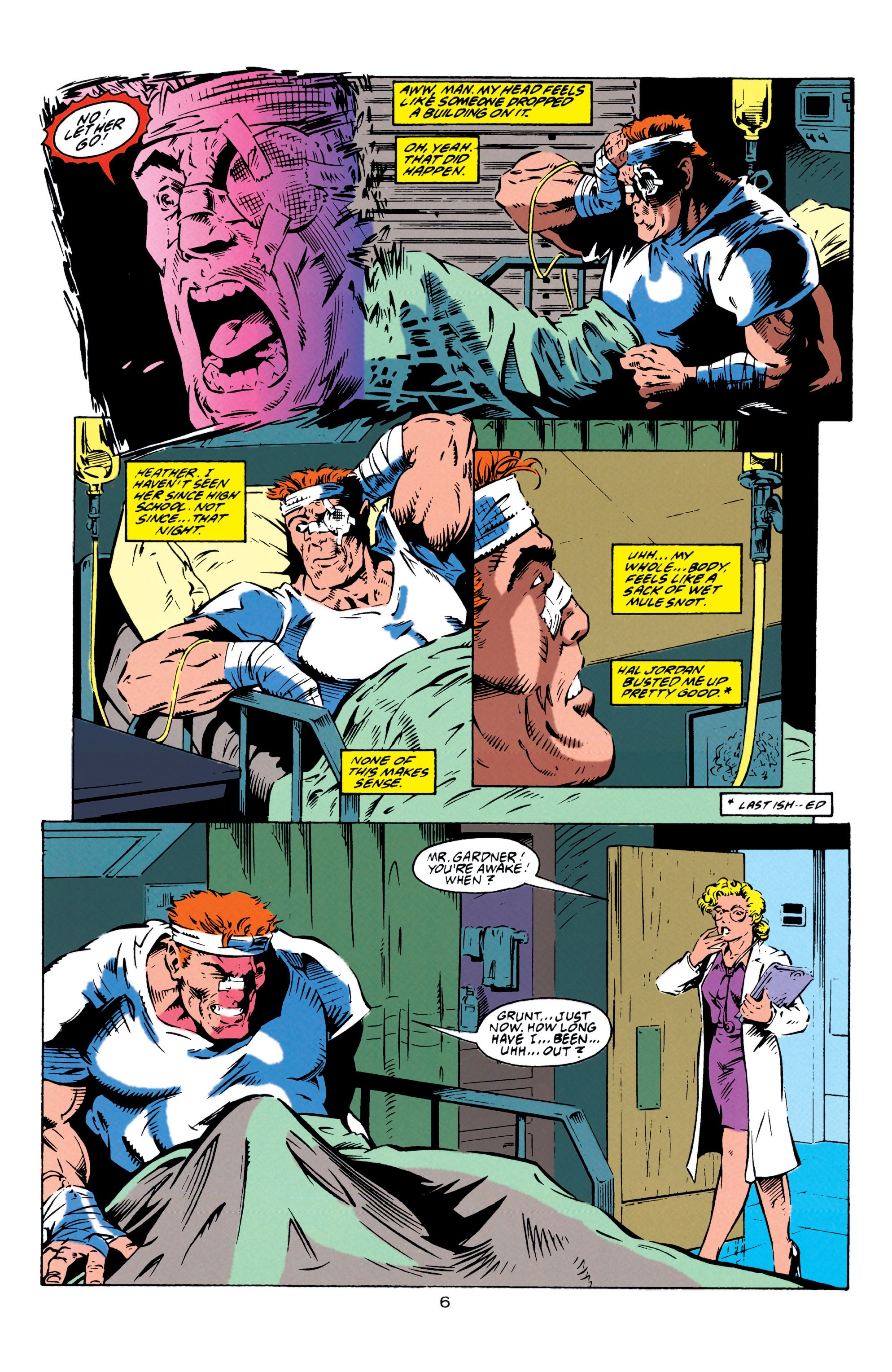 Read online Guy Gardner: Warrior comic -  Issue #22 - 6