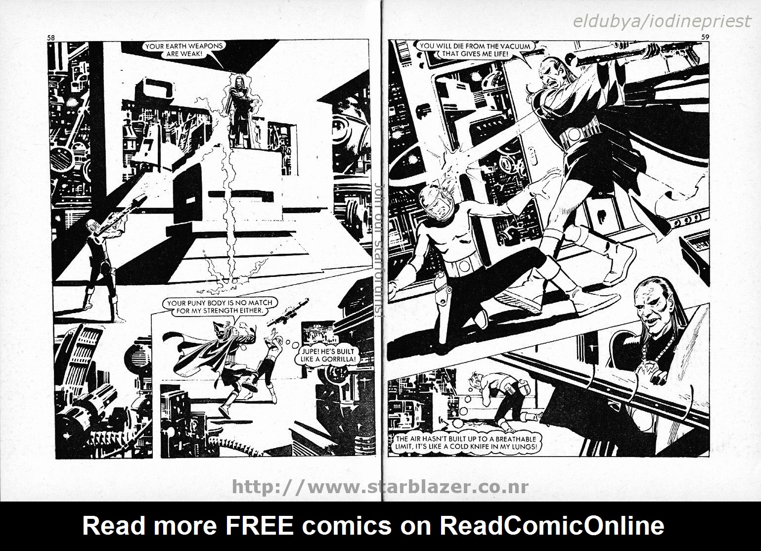 Read online Starblazer comic -  Issue #130 - 31