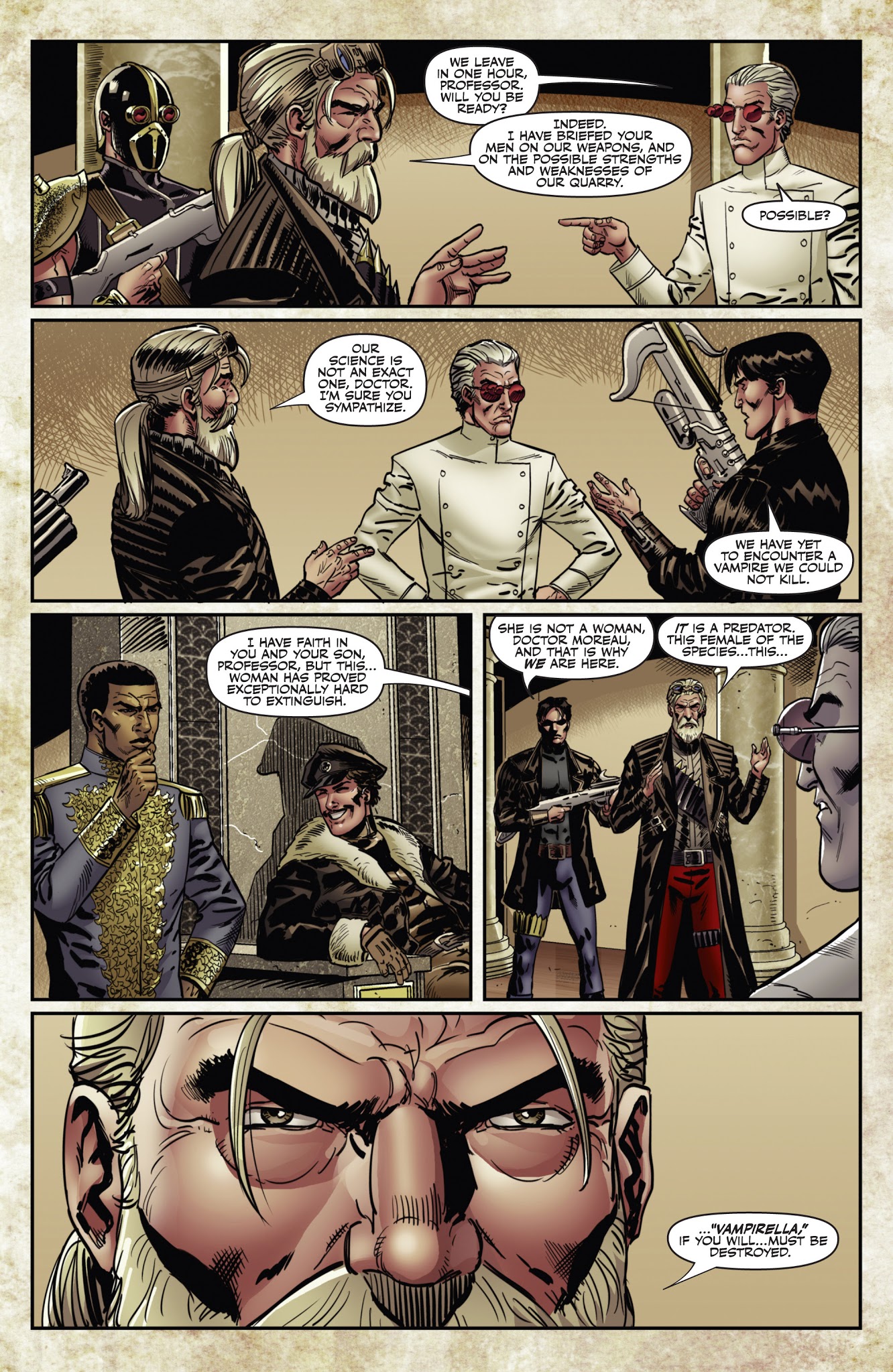 Read online Legenderry: Vampirella comic -  Issue #3 - 6