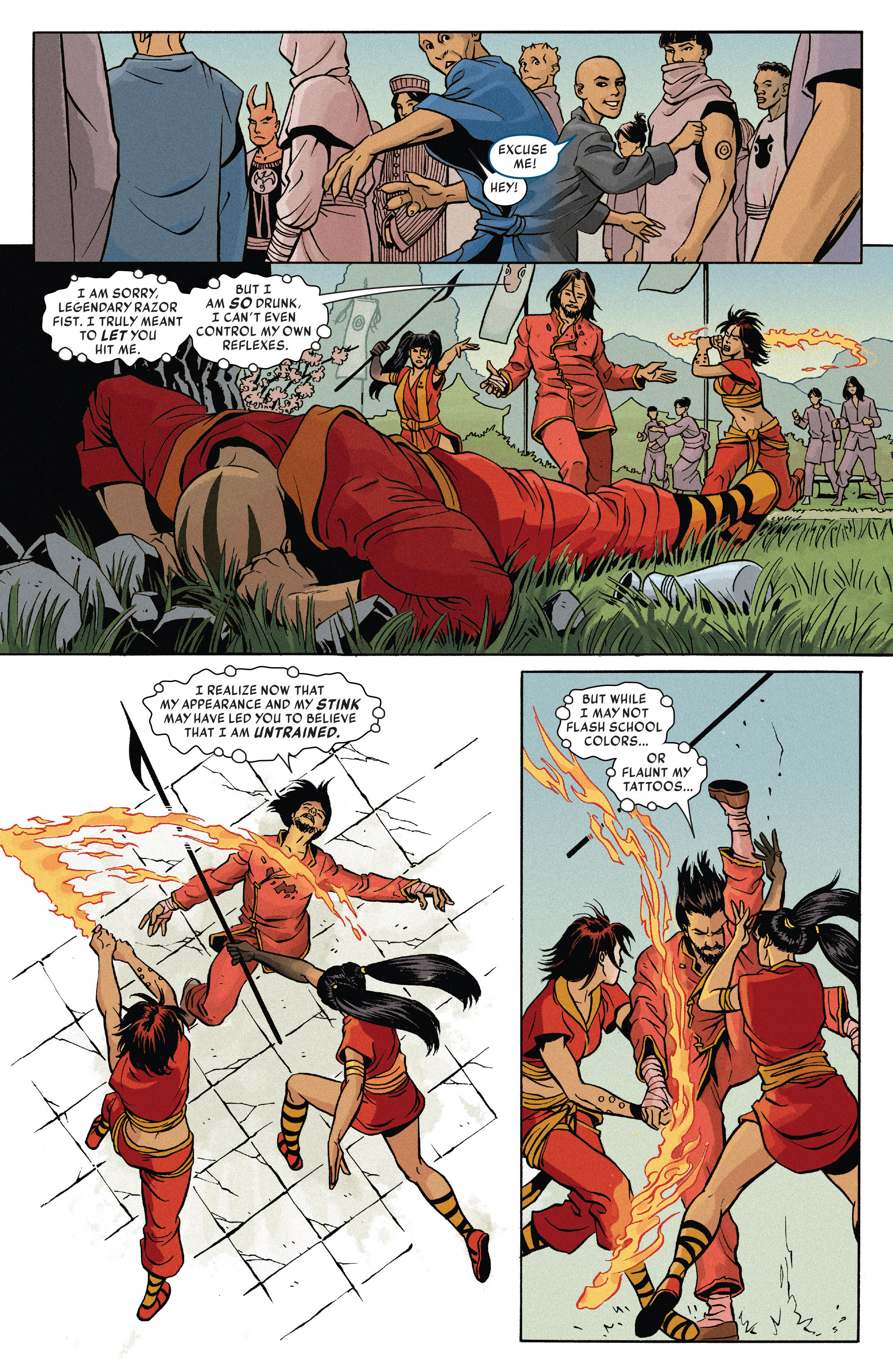 Read online Master of Kung Fu (2015) comic -  Issue #1 - 9