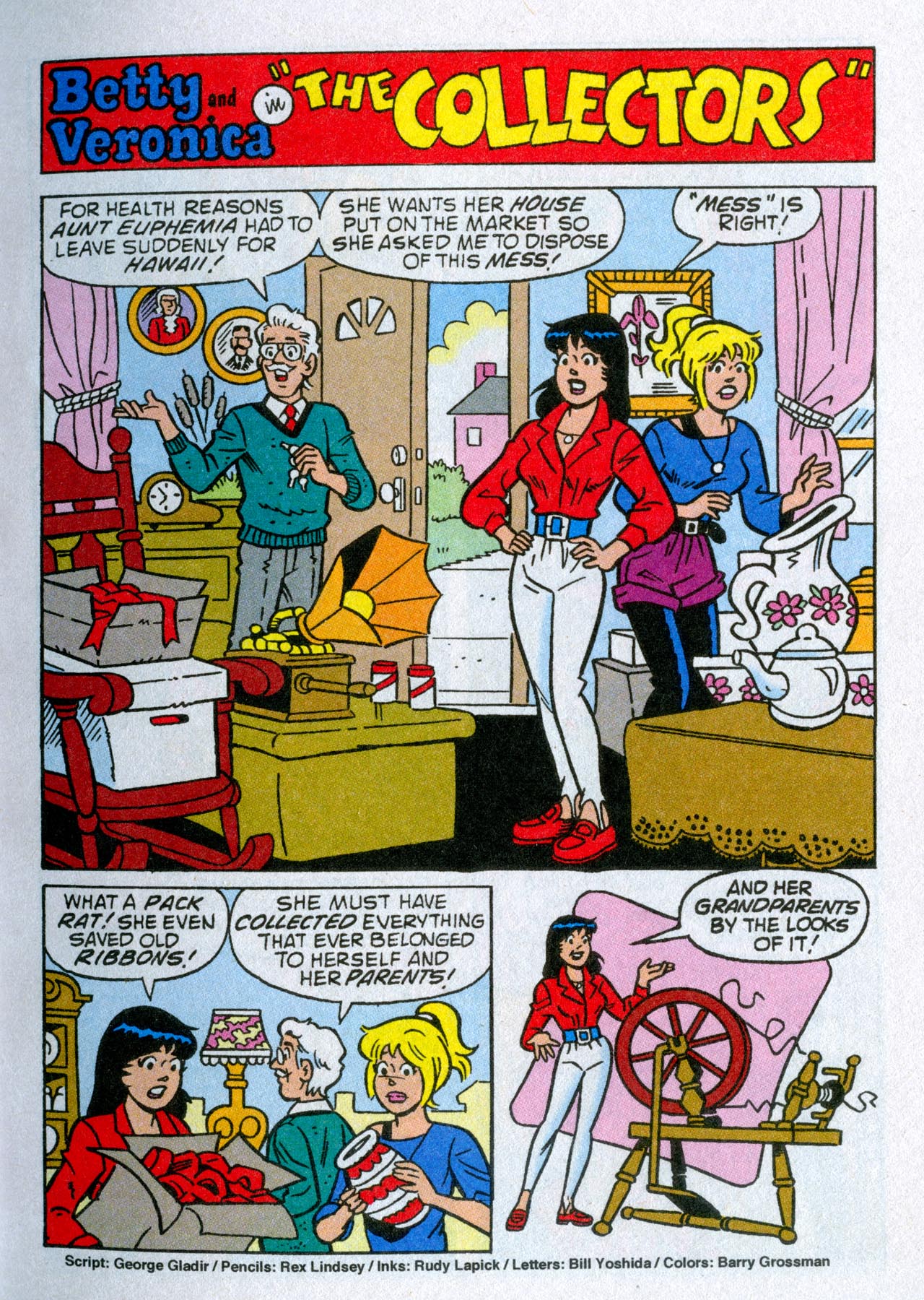 Read online Betty and Veronica Double Digest comic -  Issue #242 - 195