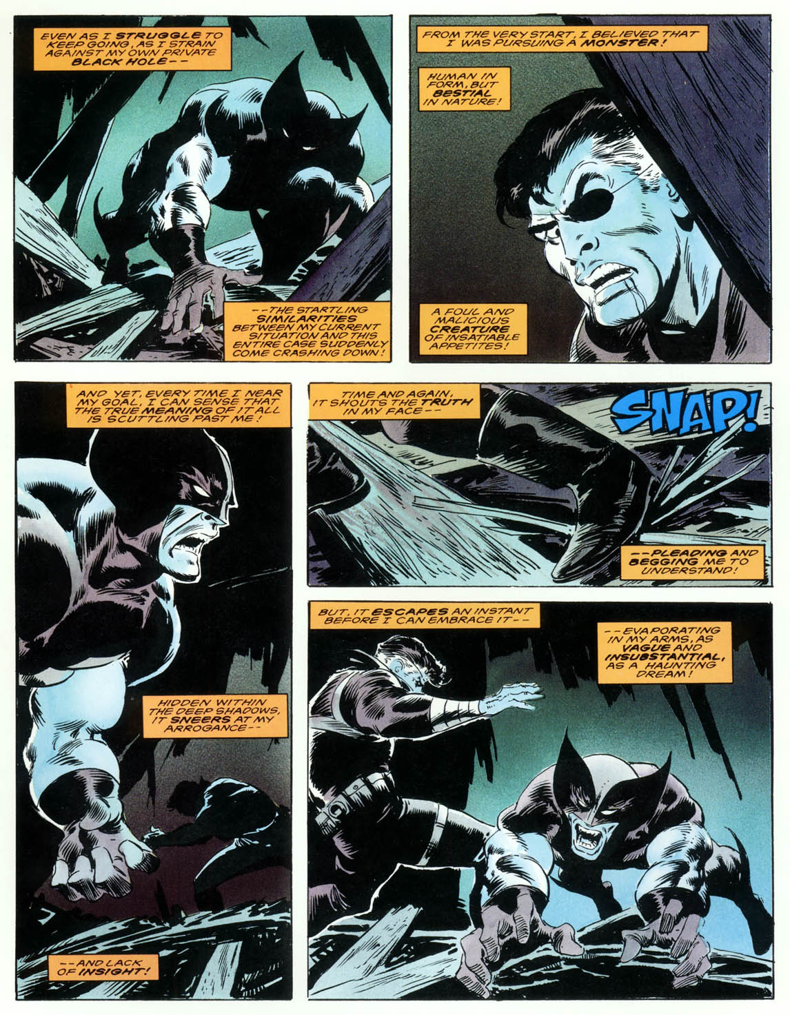 Read online Marvel Graphic Novel comic -  Issue #67 - Wolverine - Bloody Choices - 52
