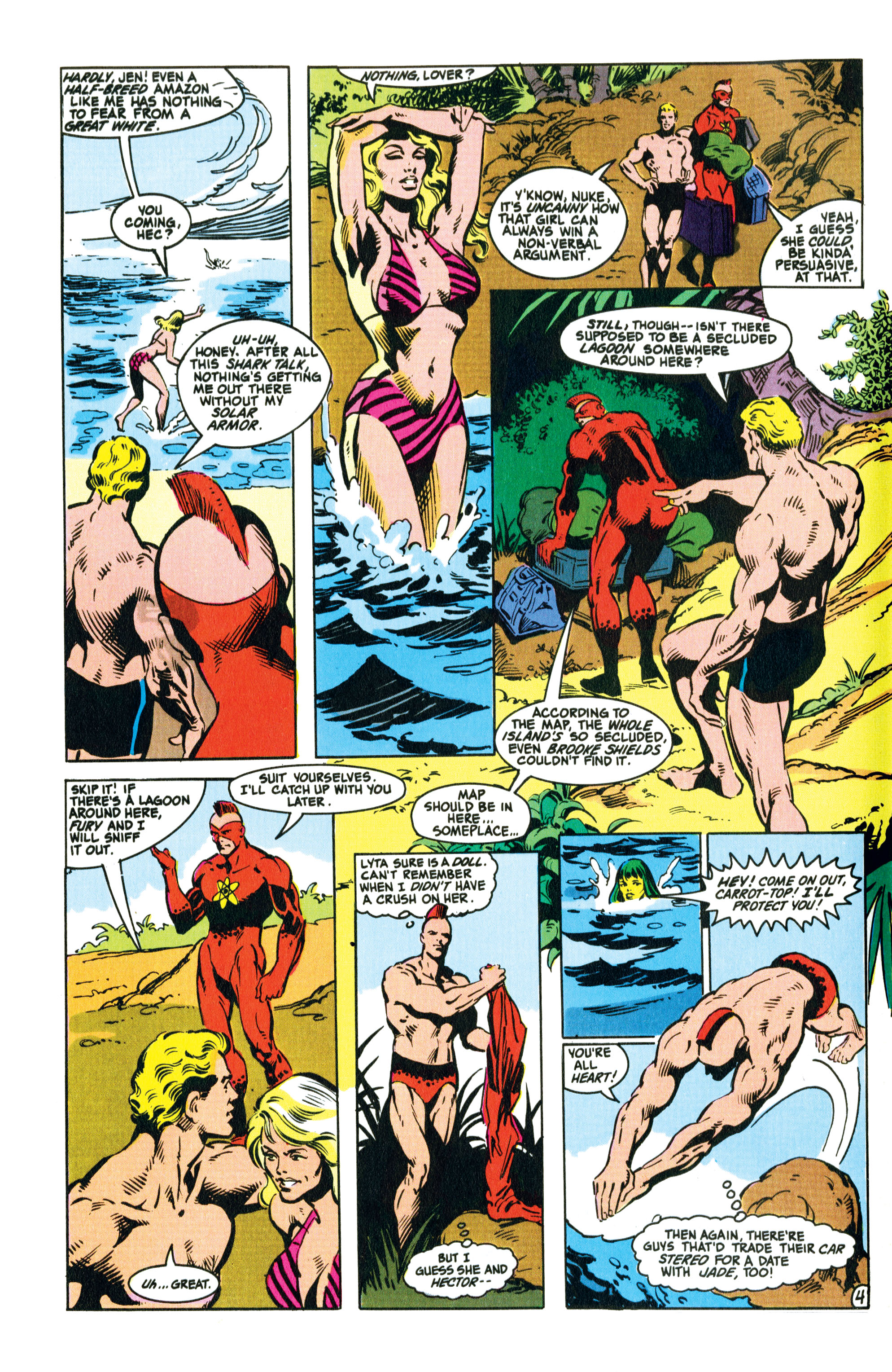 Read online Infinity Inc. (1984) comic -  Issue #13 - 5