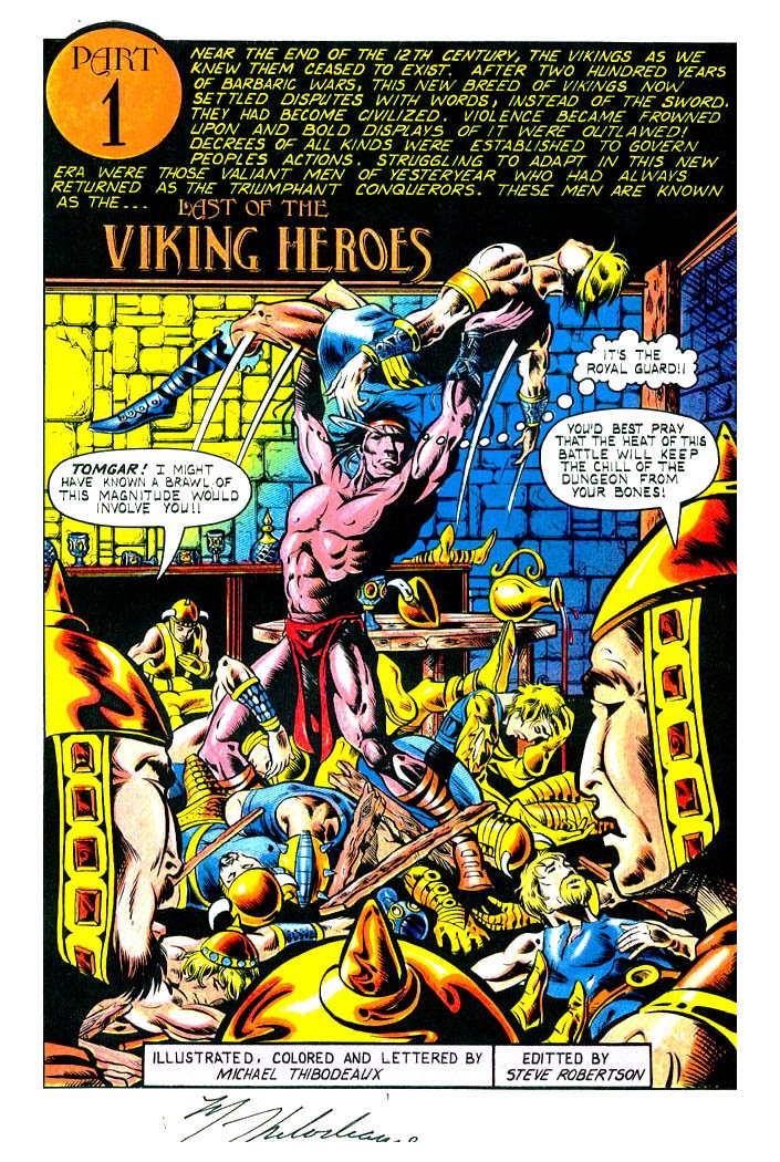 Read online The Last of the Viking Heroes comic -  Issue #1 - 2