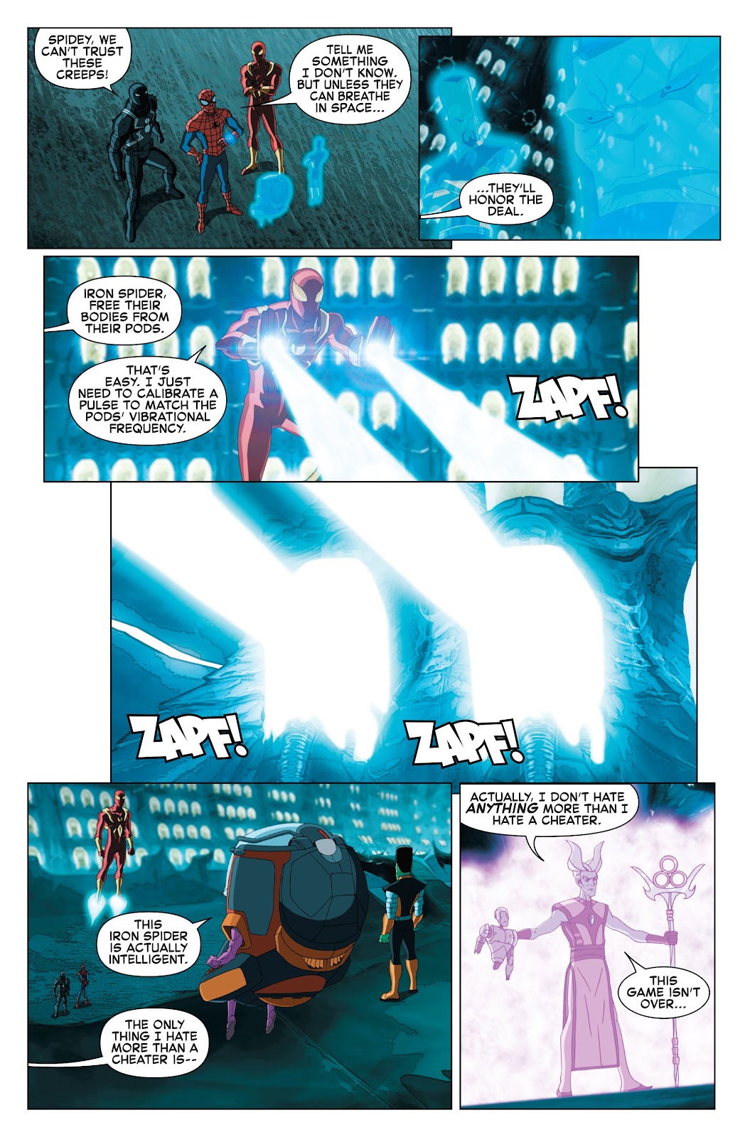Marvel Universe Ultimate Spider-Man: Contest of Champions issue 3 - Page 14