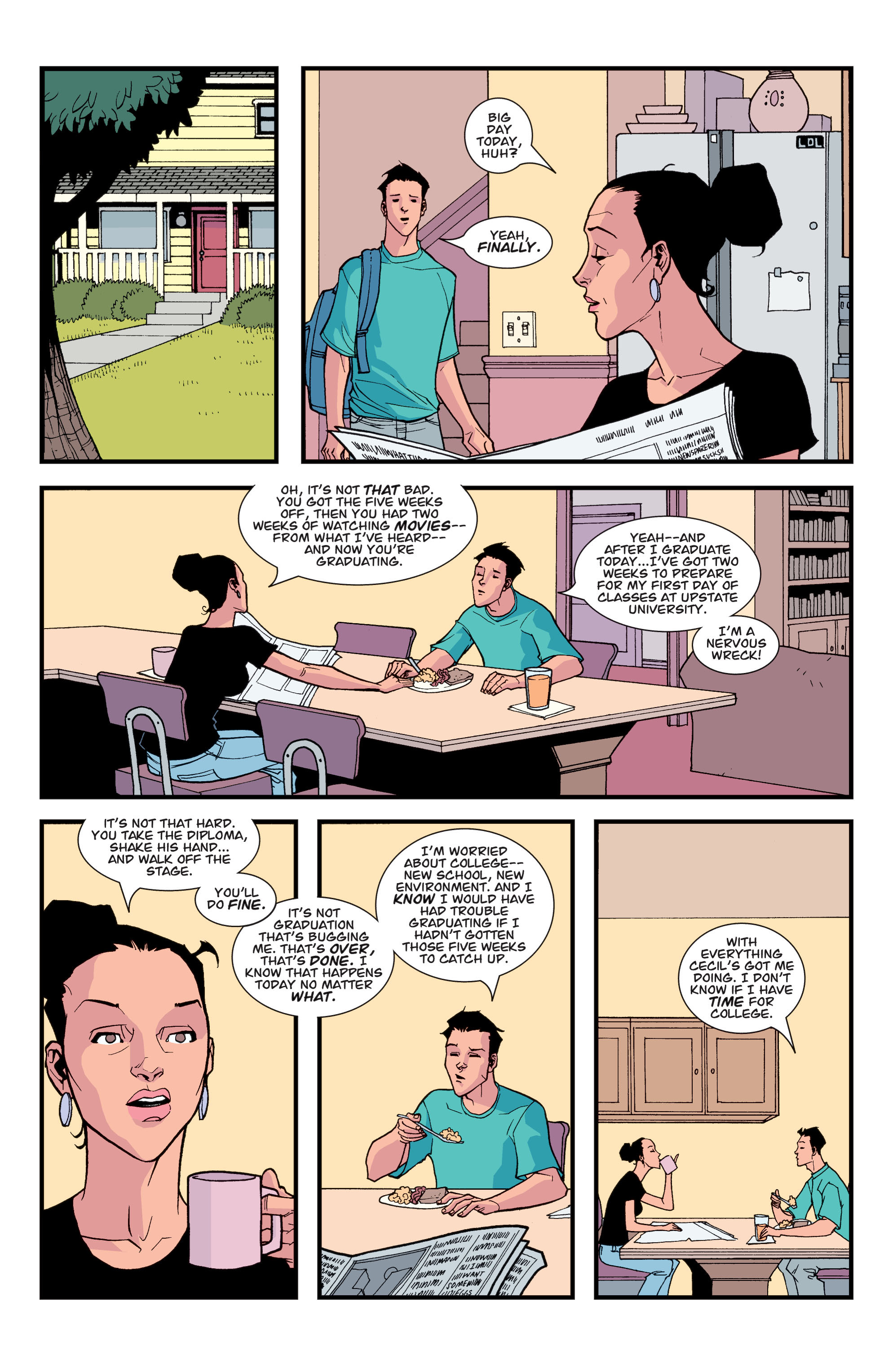 Read online Invincible comic -  Issue # _TPB 4 - Head of The Class - 98