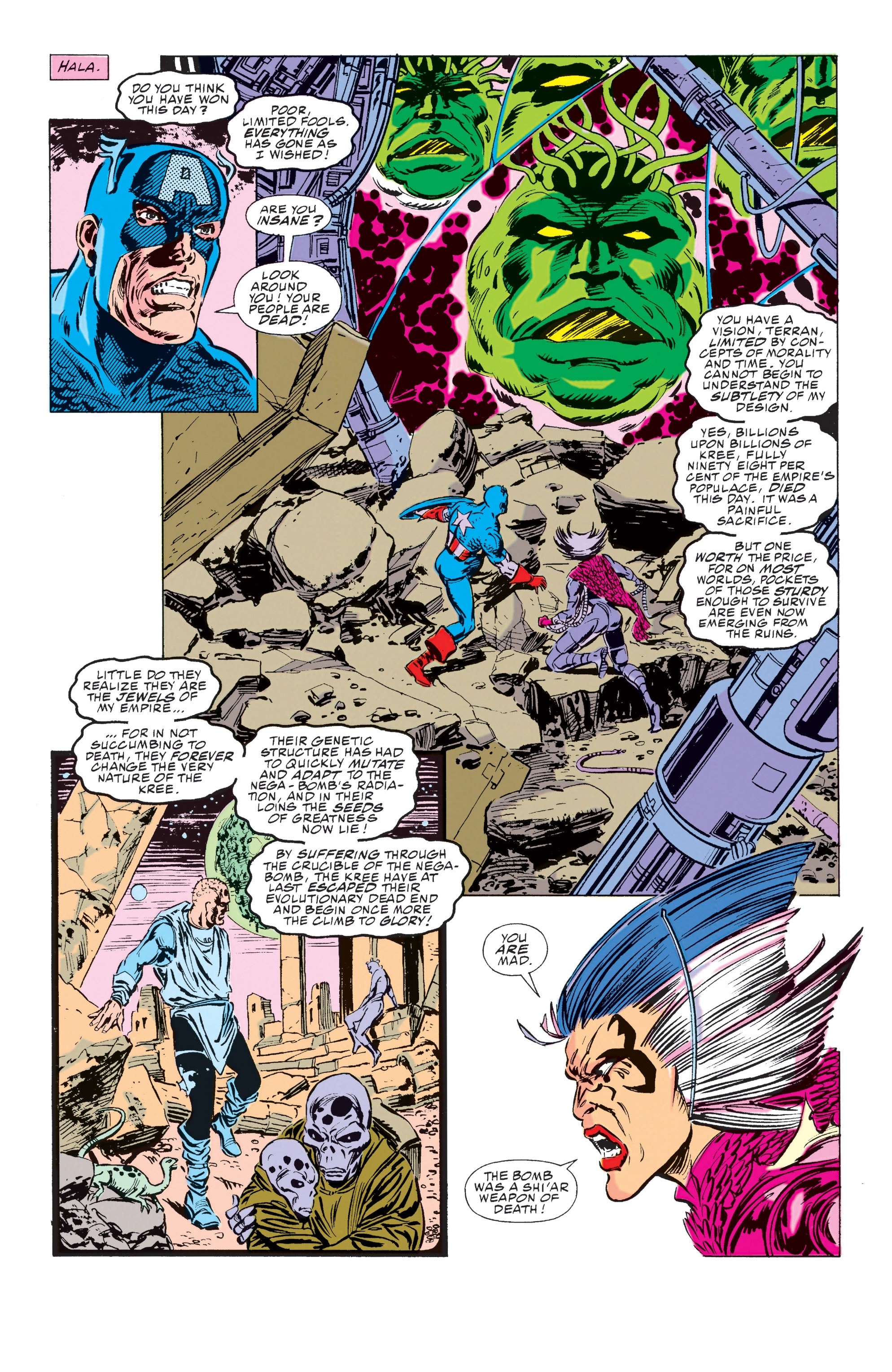 Read online Avengers Epic Collection: Operation Galactic Storm comic -  Issue # TPB (Part 5) - 14