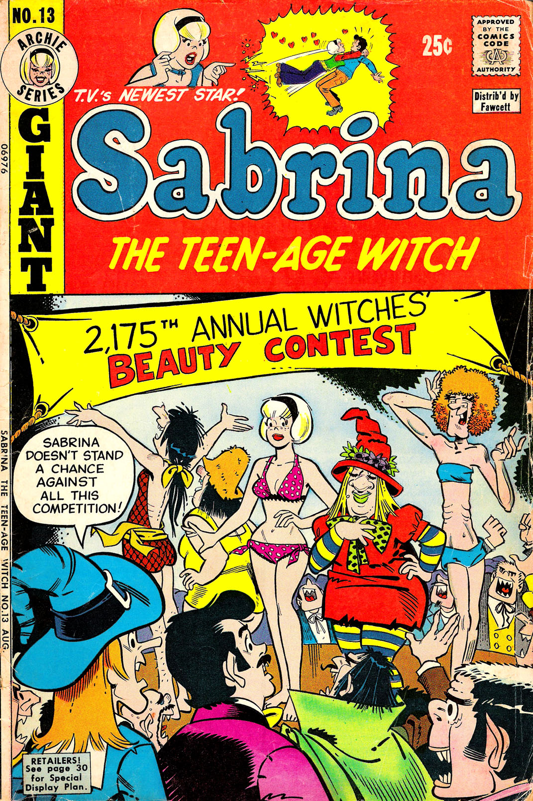 Read online Sabrina The Teenage Witch (1971) comic -  Issue #13 - 1