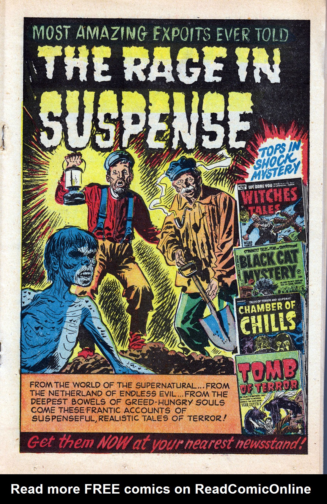 Read online Chamber of Chills (1951) comic -  Issue #17 - 19