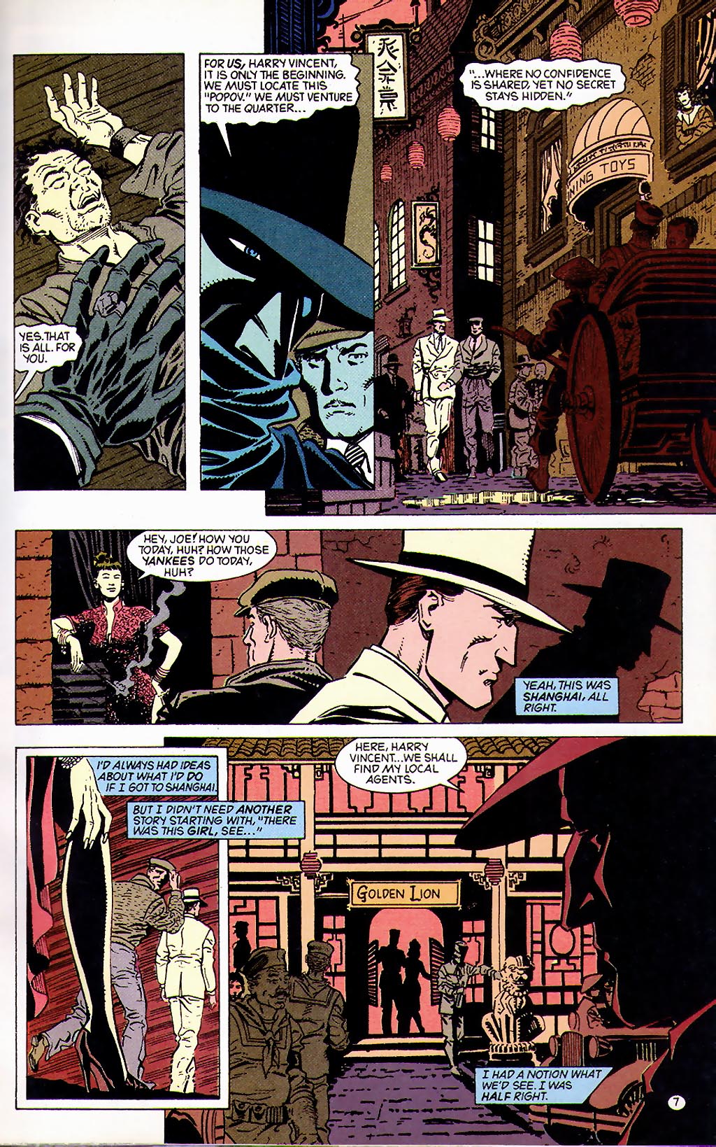 Read online The Shadow Strikes! comic -  Issue #25 - 7