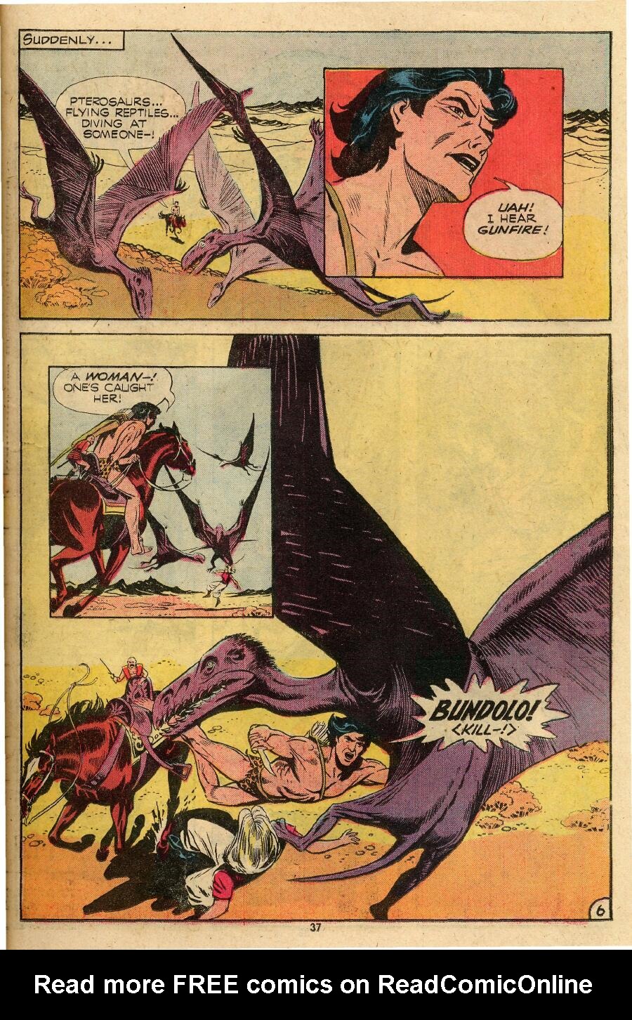 Read online Tarzan (1972) comic -  Issue #231 - 39