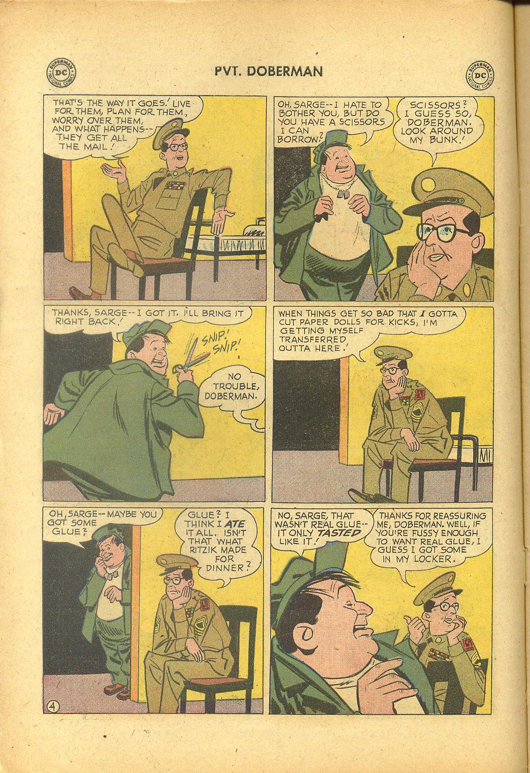 Read online Sgt. Bilko's Pvt. Doberman comic -  Issue #1 - 6