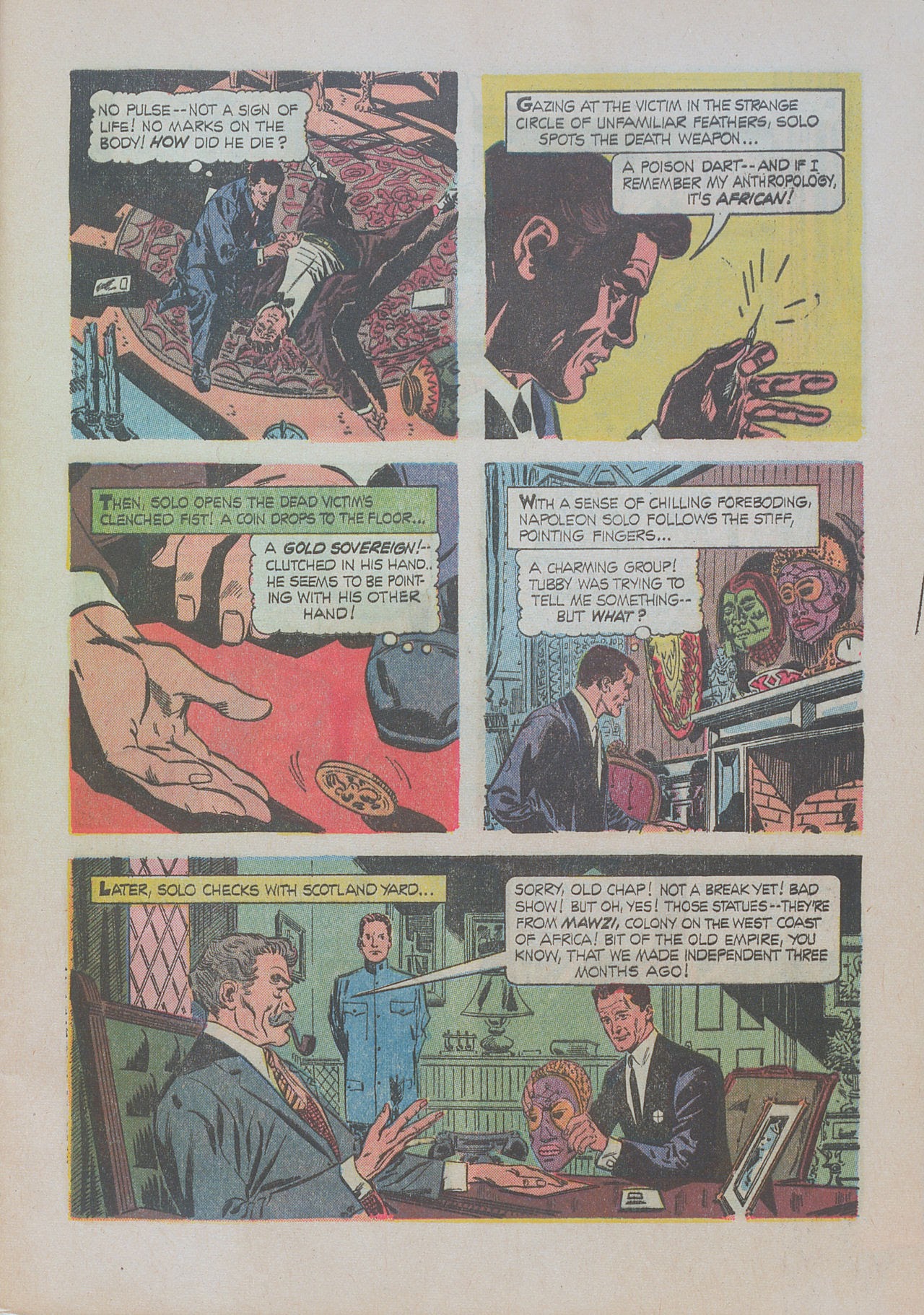 Read online The Man From U.N.C.L.E. comic -  Issue #1 - 9