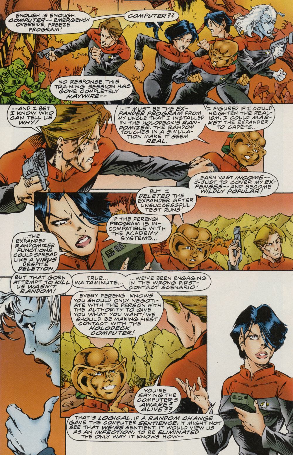Read online Star Trek: Starfleet Academy (1996) comic -  Issue #1 - 19