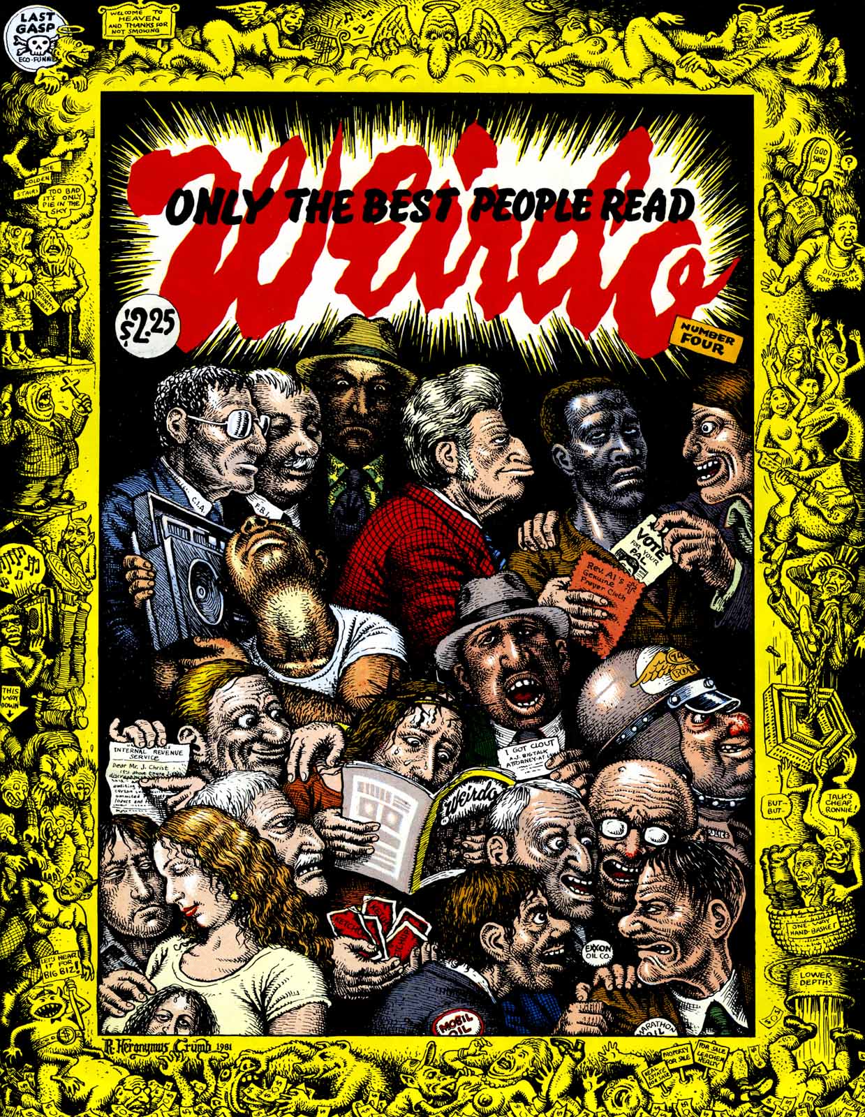 Read online Weirdo comic -  Issue #4 - 1