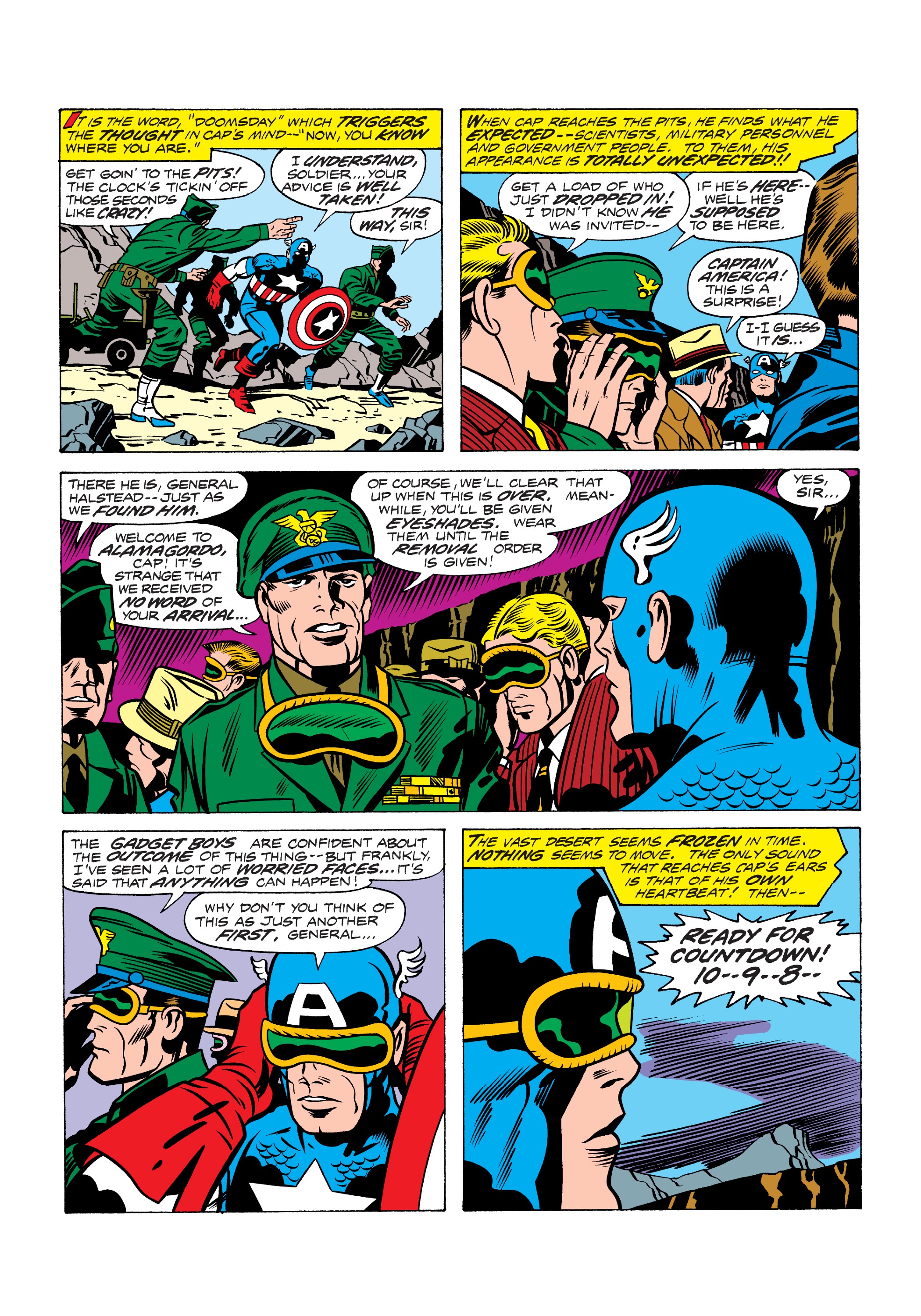 Read online Marvel Masterworks: Captain America comic -  Issue # TPB 10 (Part 2) - 98