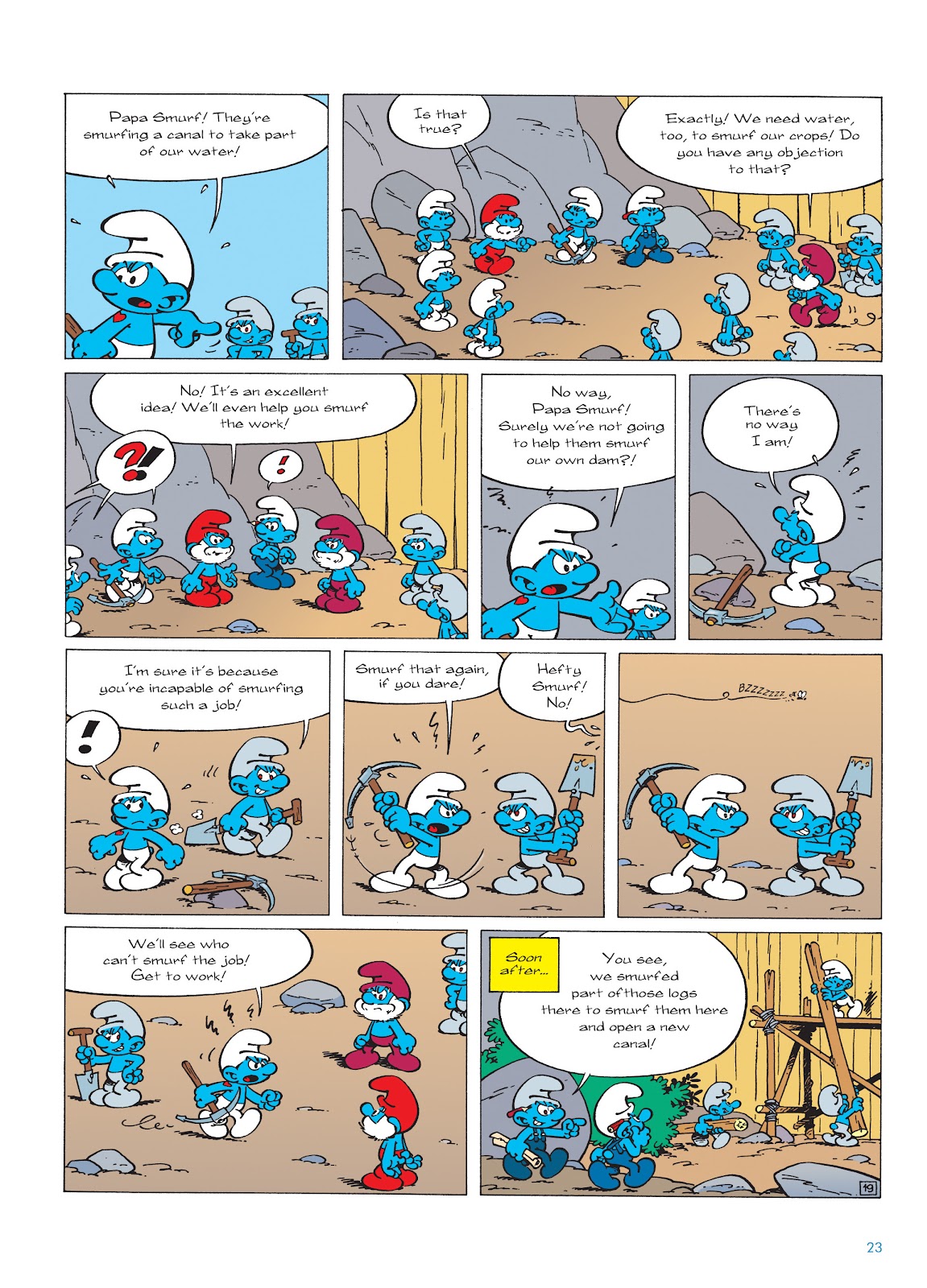 Read online The Smurfs comic -  Issue #22 - 24