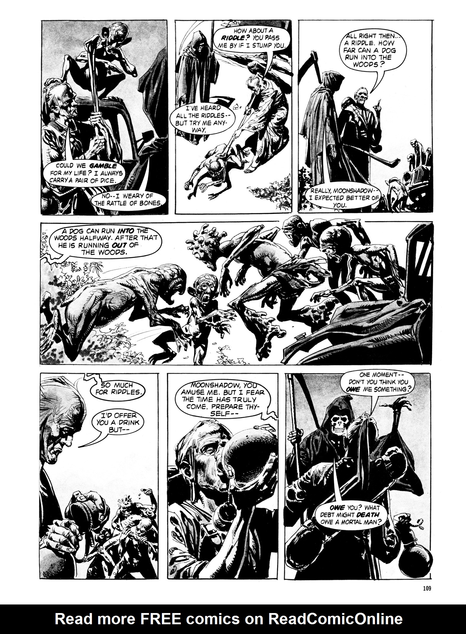 Read online Eerie Archives comic -  Issue # TPB 19 - 100