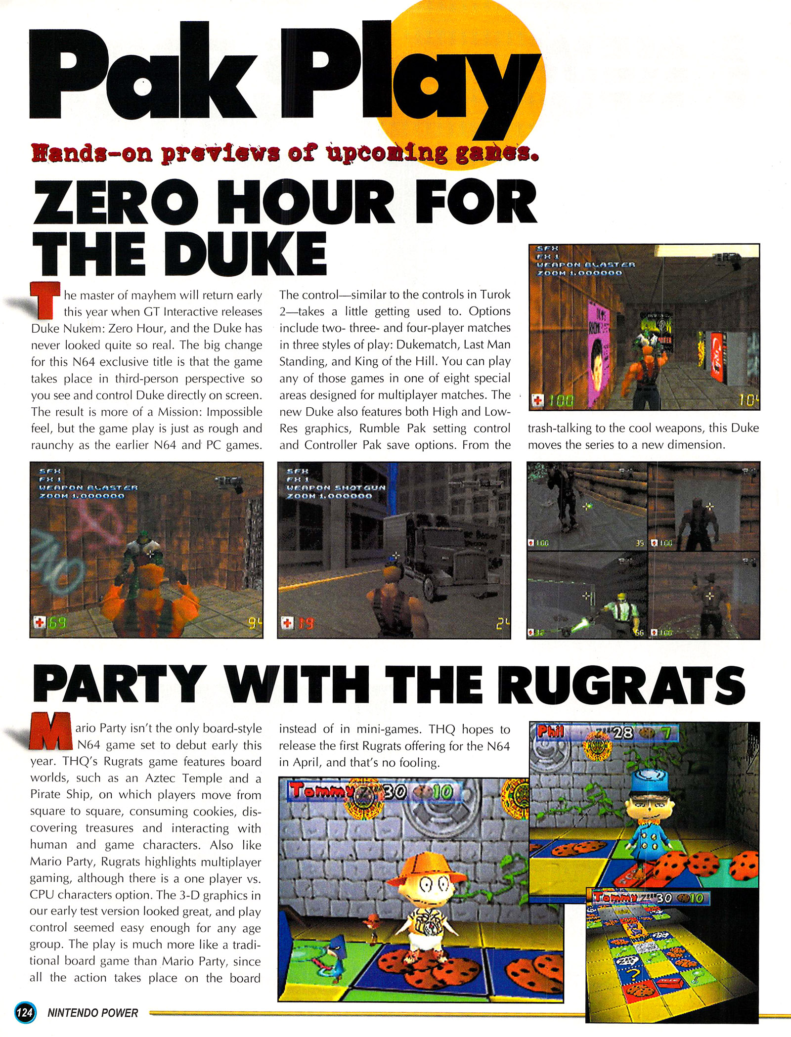 Read online Nintendo Power comic -  Issue #117 - 129