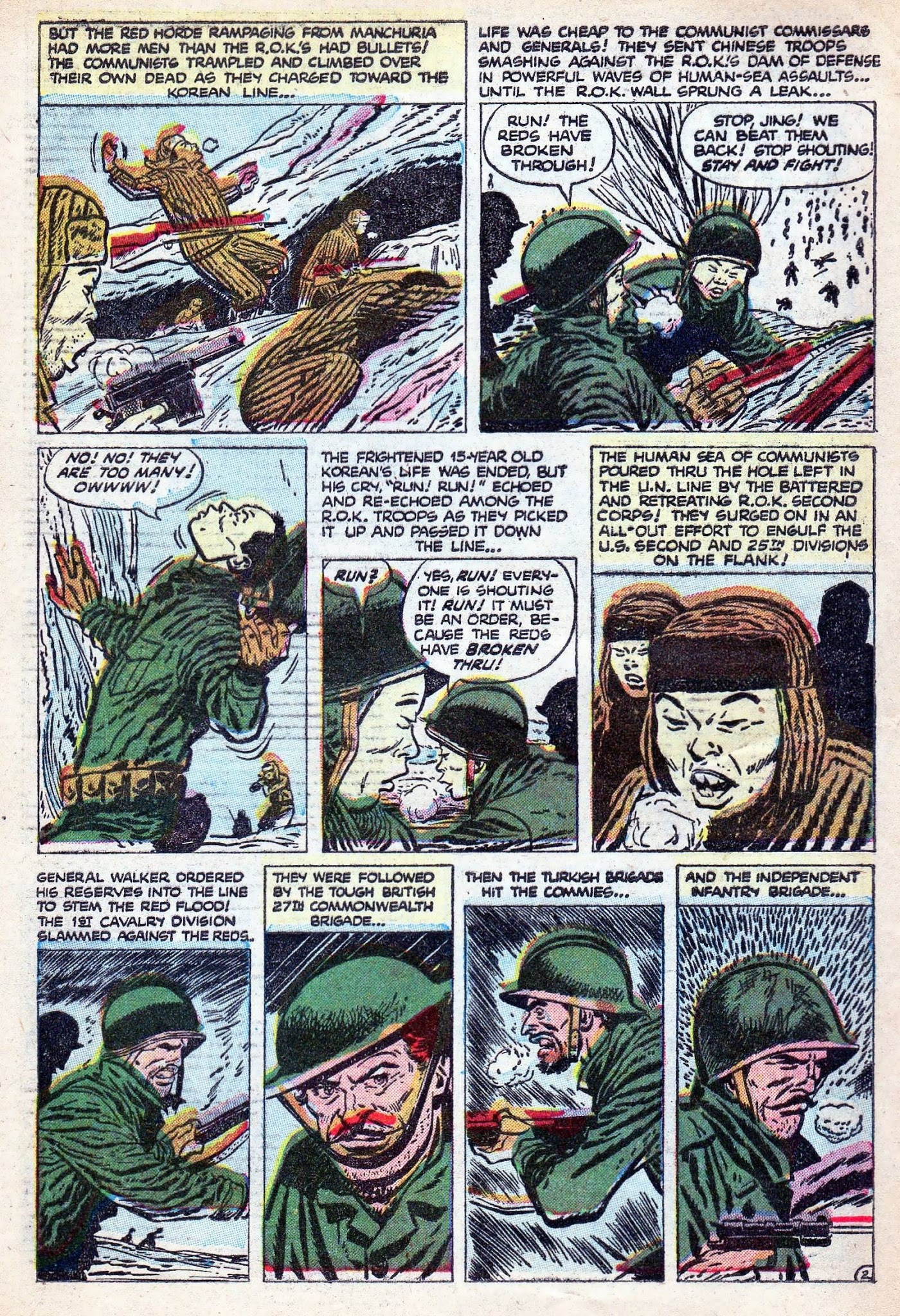 Read online War Comics comic -  Issue #22 - 4